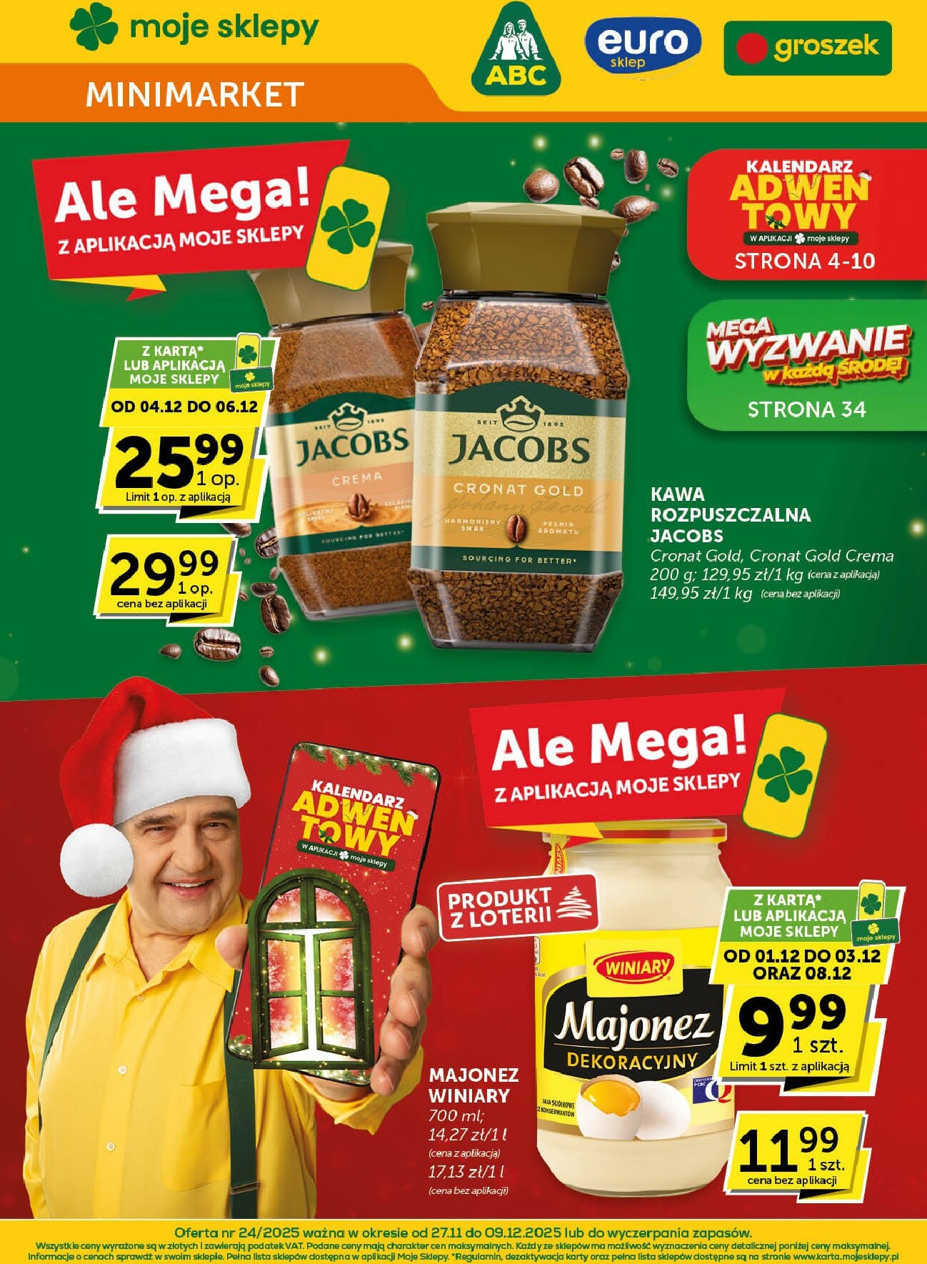 groszek - Gazetka Groszek - Minimarket - ważna od 27.11. do 09.12.