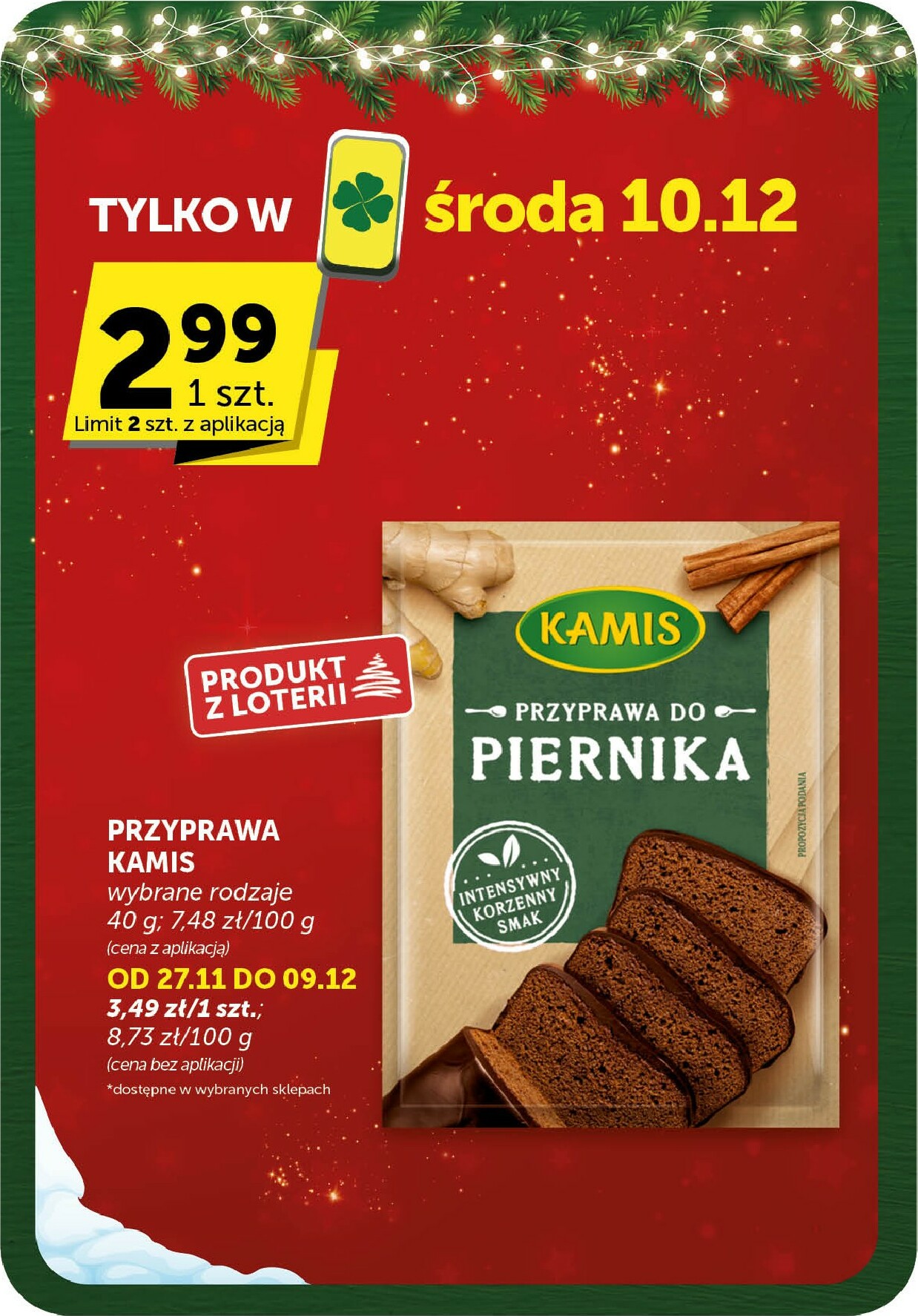 groszek - Gazetka Groszek - Supermarket - ważna od 27.11. do 09.12. - page: 10