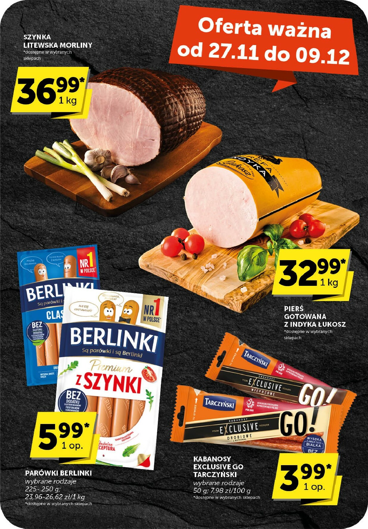 groszek - Gazetka Groszek - Supermarket - ważna od 27.11. do 09.12. - page: 39