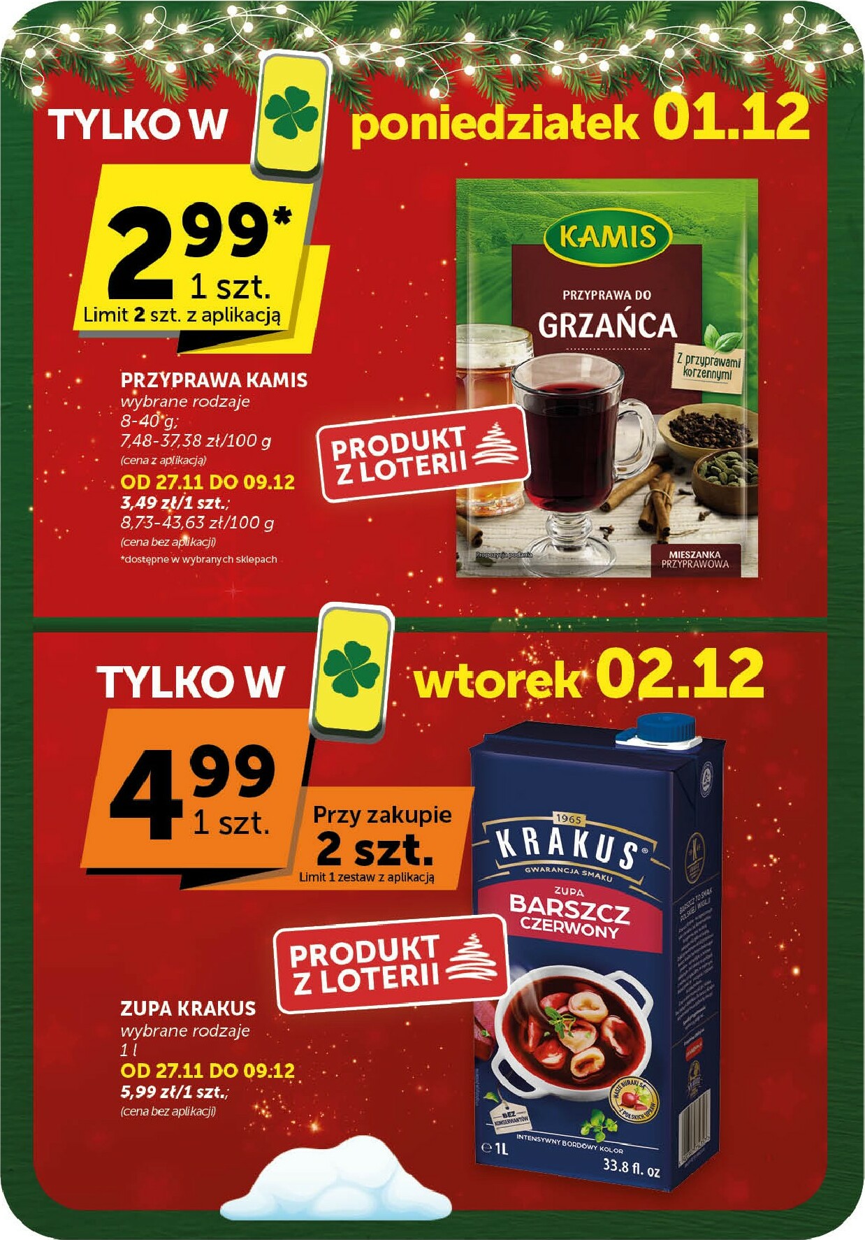 groszek - Gazetka Groszek - Supermarket - ważna od 27.11. do 09.12. - page: 6