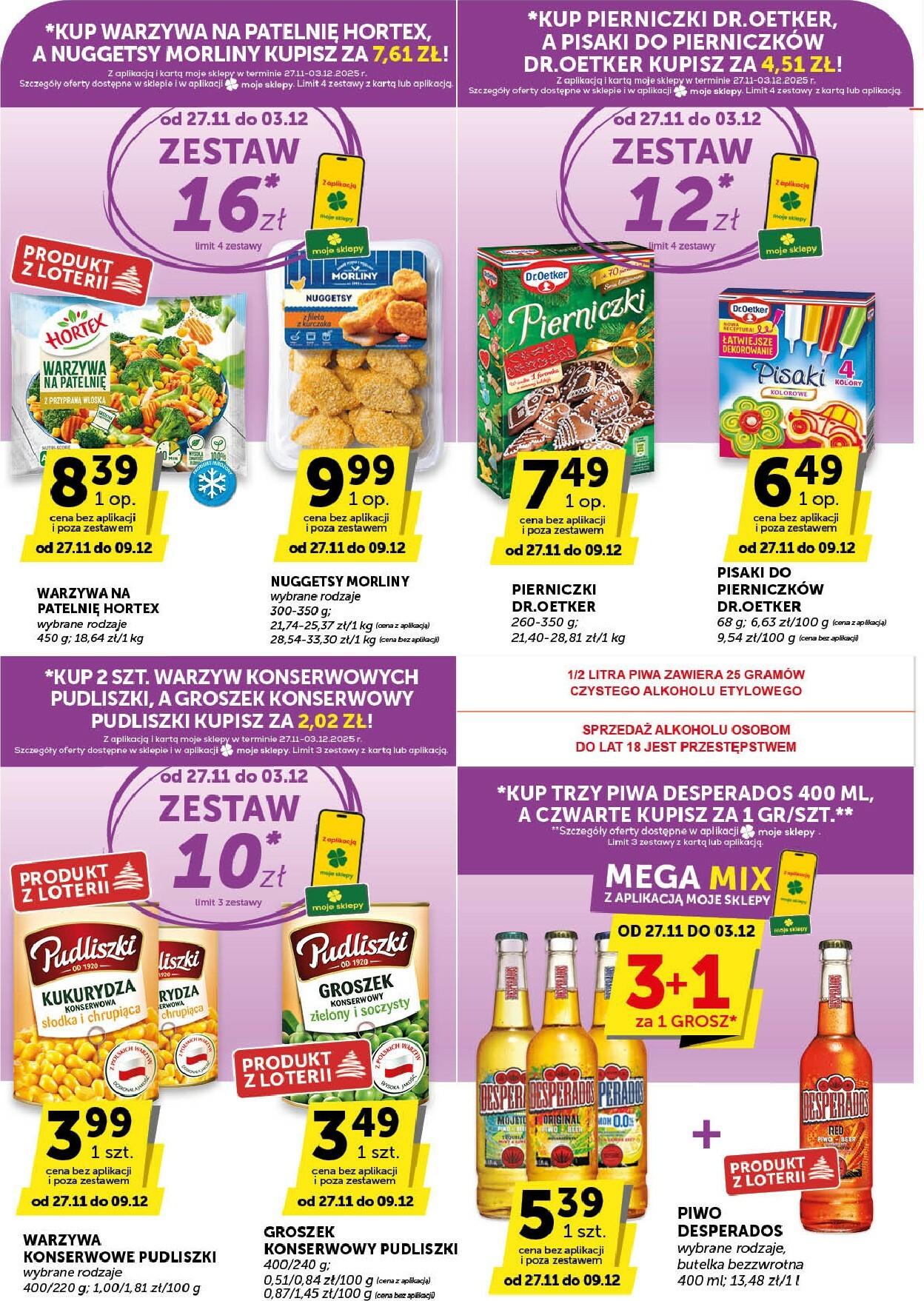 groszek - Gazetka Groszek - Supermarket - ważna od 27.11. do 09.12. - page: 22