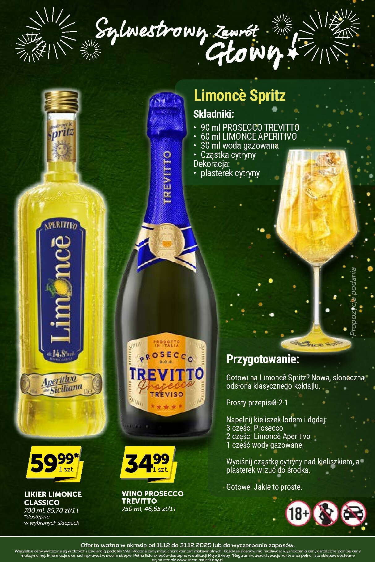 groszek - Gazetka Groszek - Sylwestrowy Zawrót Głowy - ważna od 11.12. do 31.12. - page: 4