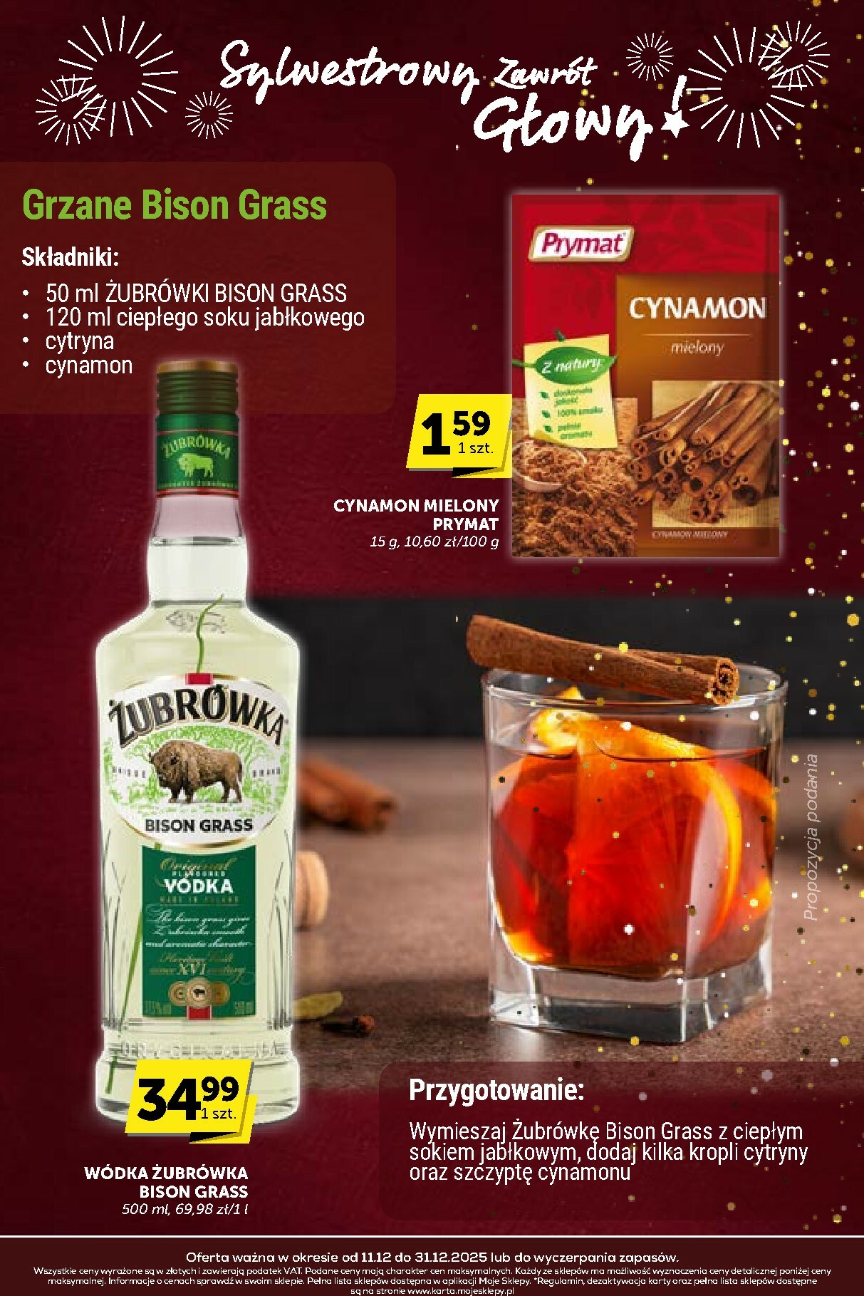 groszek - Gazetka Groszek - Sylwestrowy Zawrót Głowy - ważna od 11.12. do 31.12. - page: 12