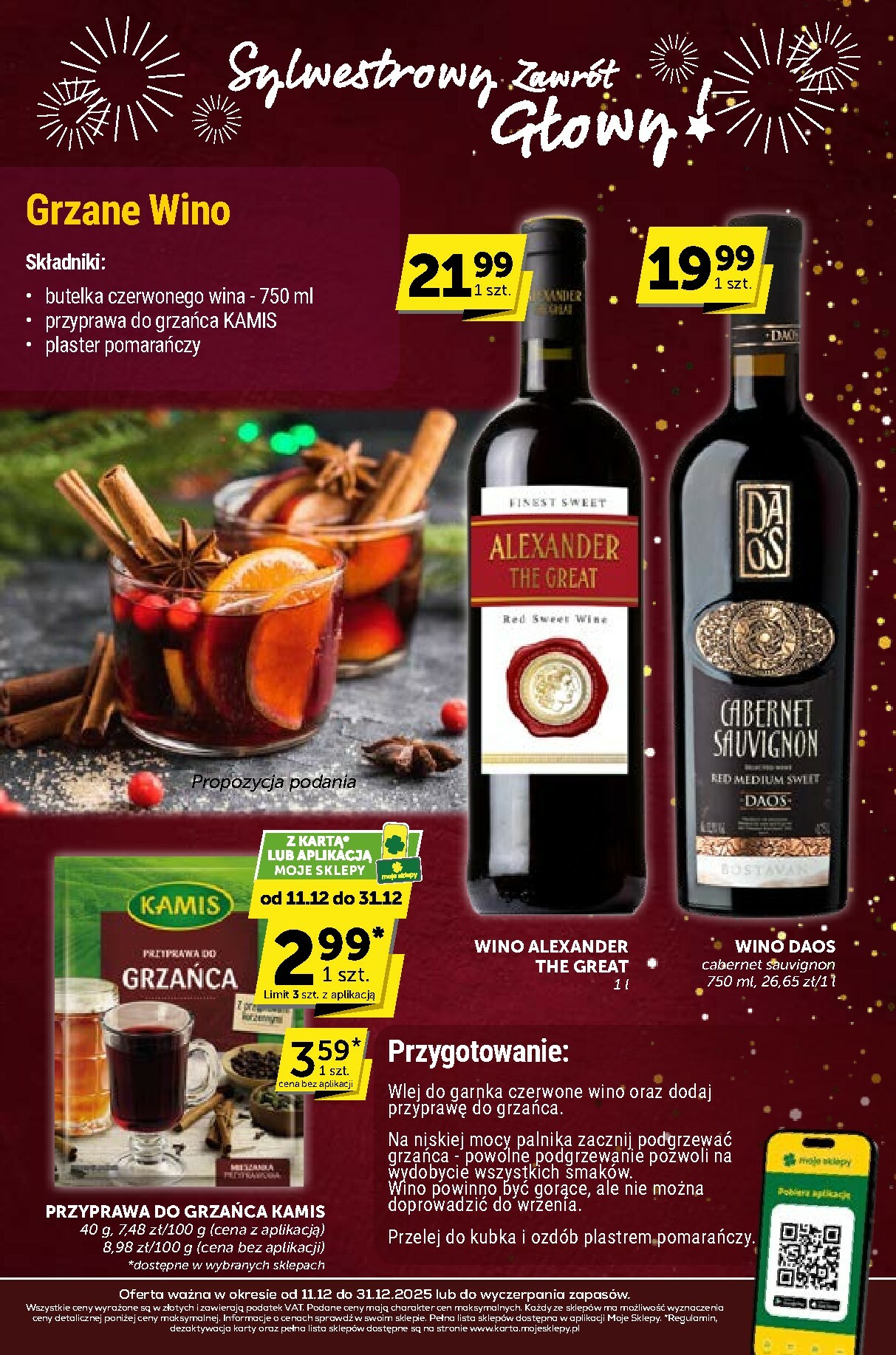 groszek - Gazetka Groszek - Sylwestrowy Zawrót Głowy - ważna od 11.12. do 31.12. - page: 18