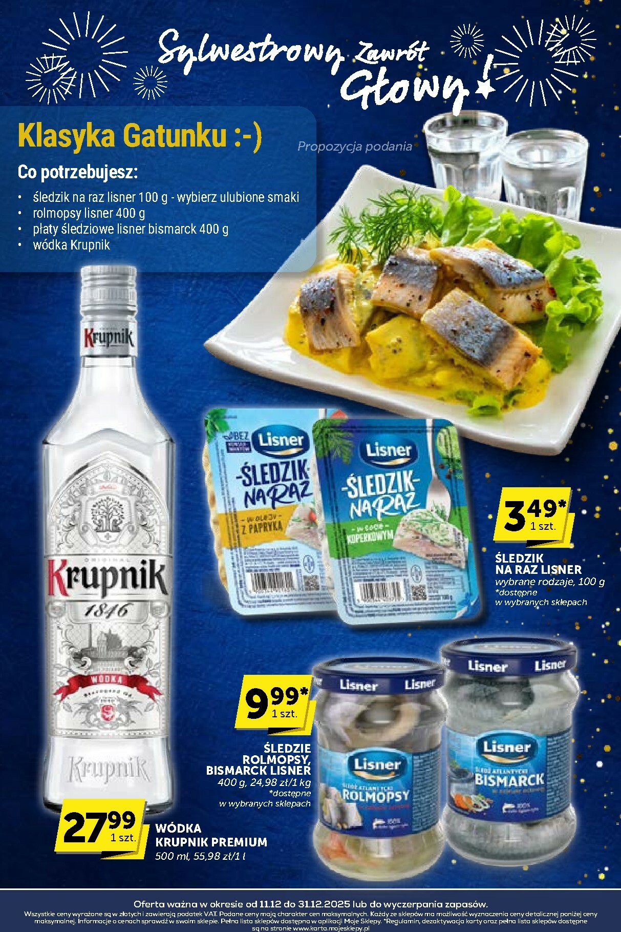 groszek - Gazetka Groszek - Sylwestrowy Zawrót Głowy - ważna od 11.12. do 31.12. - page: 20