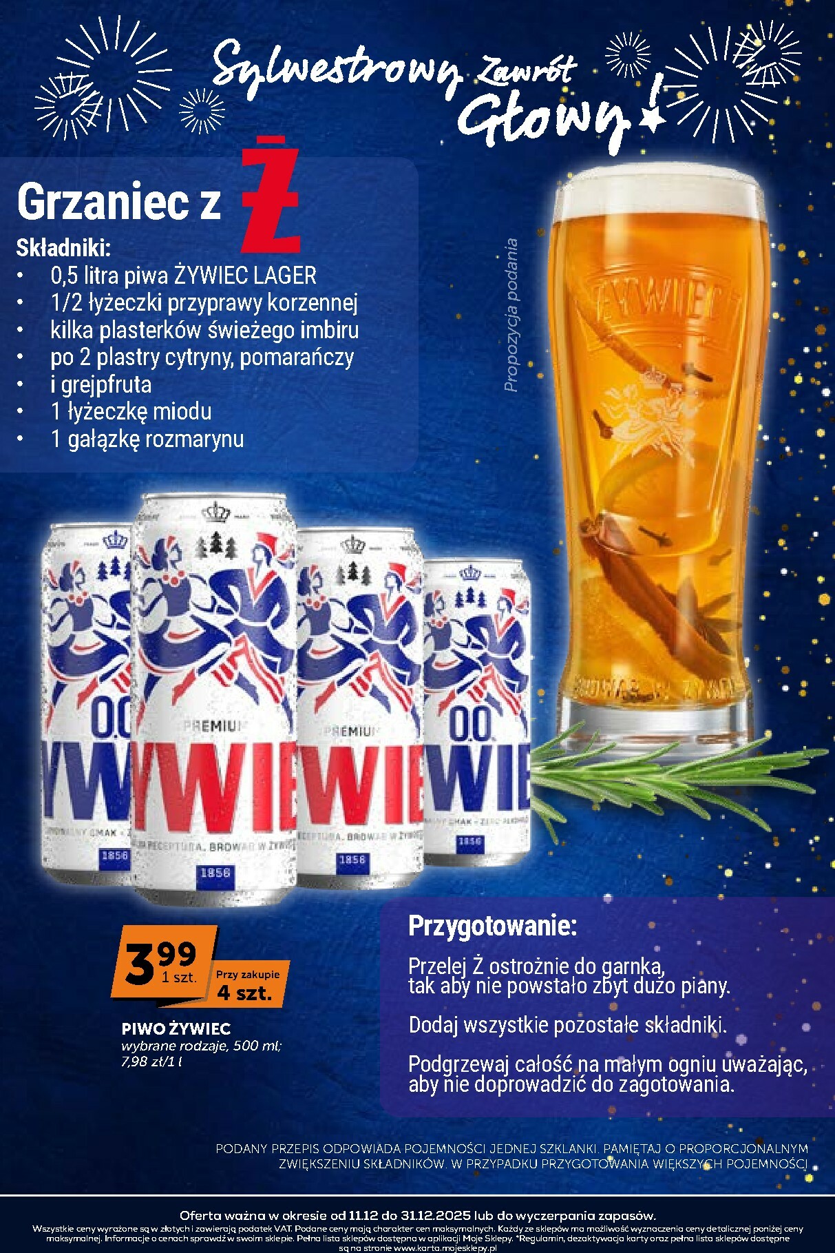 groszek - Gazetka Groszek - Sylwestrowy Zawrót Głowy - ważna od 11.12. do 31.12. - page: 21