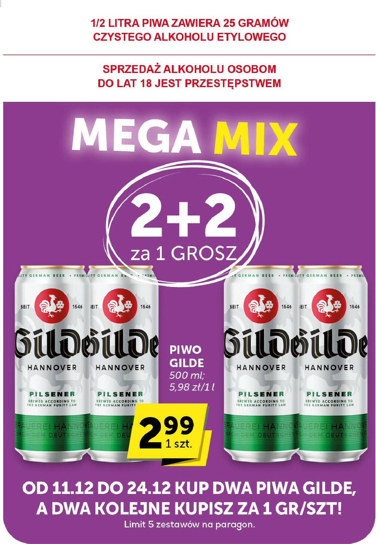 groszek - Gazetka Groszek - Minimarket - ważna od 11.12. do 24.12. - page: 33