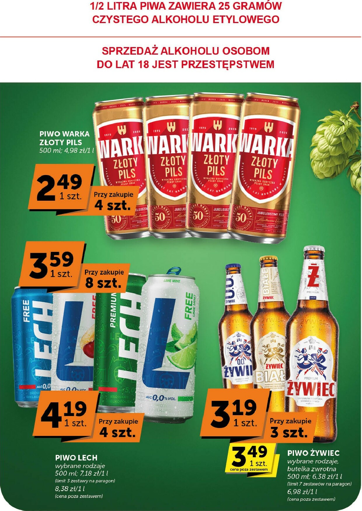 groszek - Gazetka Groszek - Supermarket - ważna od 27.12. do 06.01. - page: 34