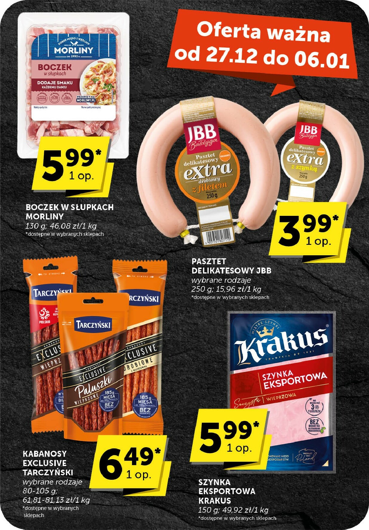 groszek - Gazetka Groszek - Supermarket - ważna od 27.12. do 06.01. - page: 29