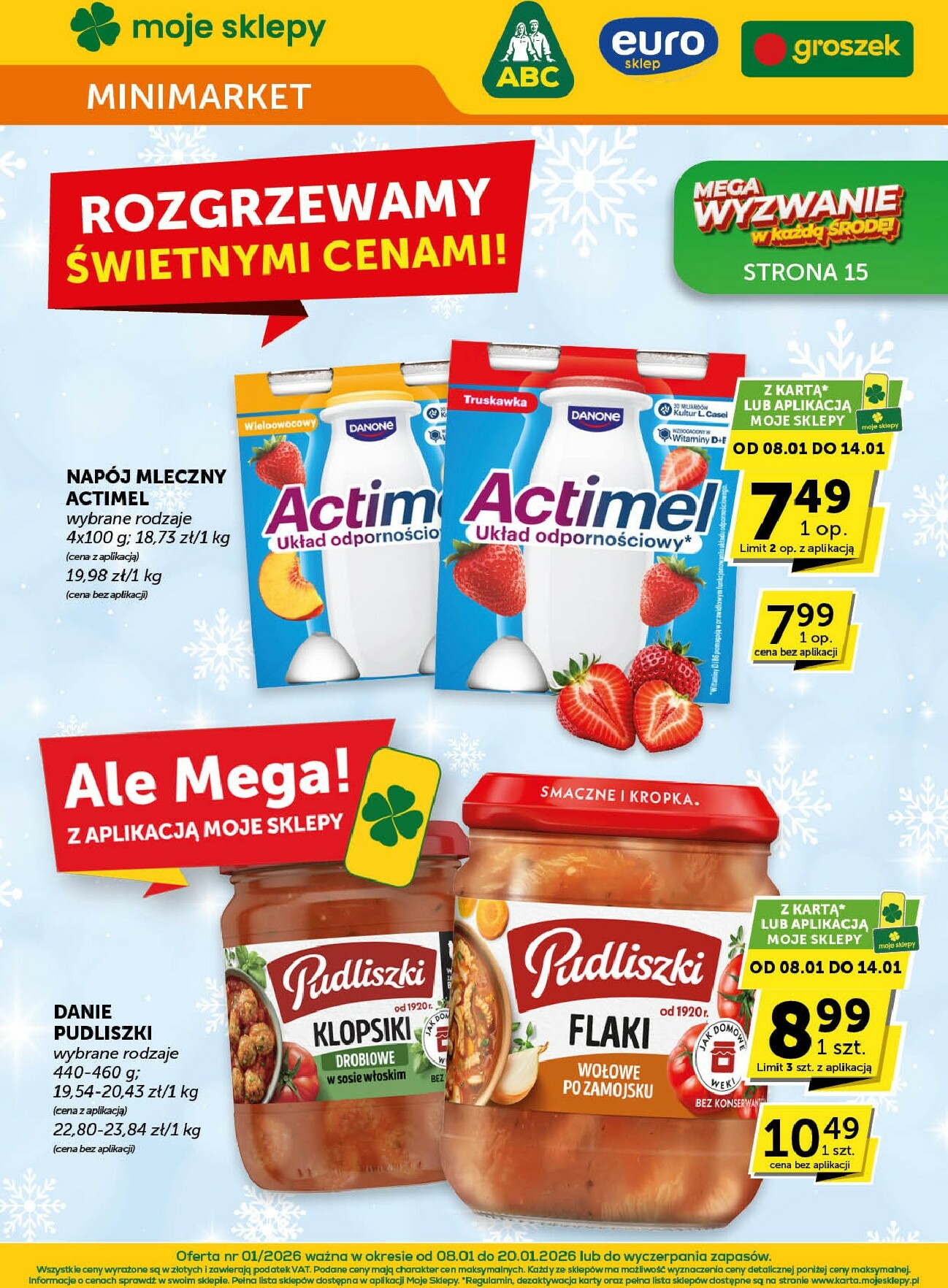 groszek - Gazetka Groszek - Minimarket - ważna od 08.01. do 20.01.