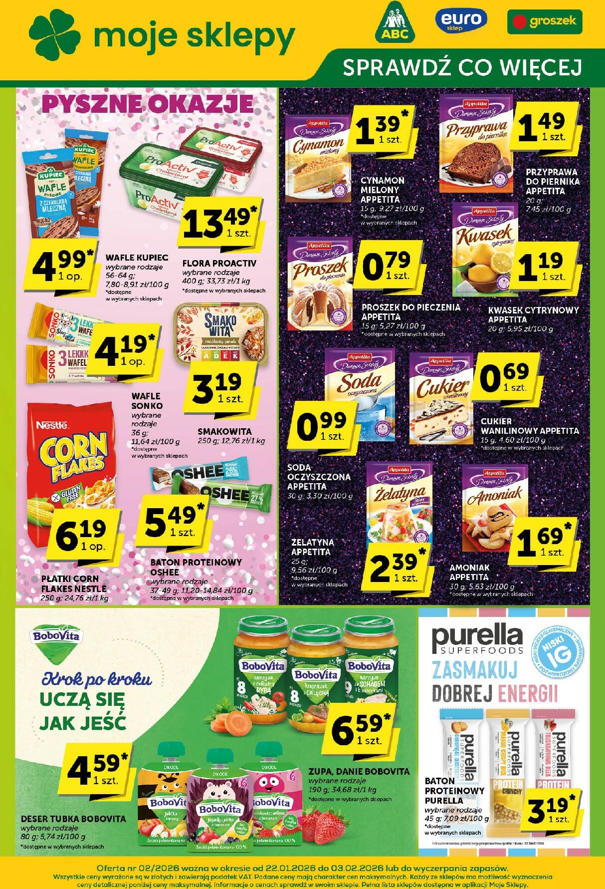 groszek - Gazetka Groszek - Sprawdź, co więcej - ważna od 22.01. do 03.02.