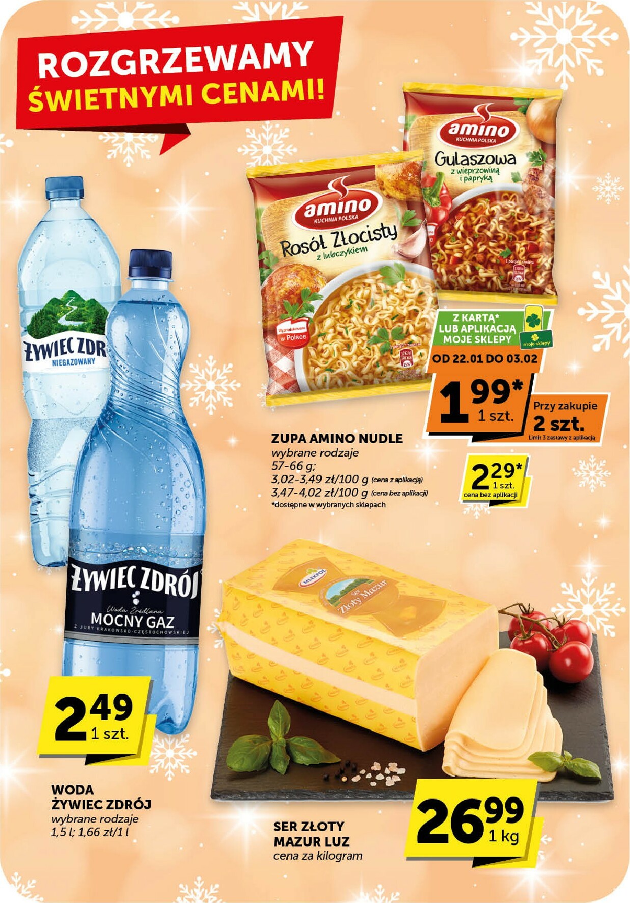 groszek - Gazetka Groszek - Supermarket - ważna od 22.01. do 03.02. - page: 2