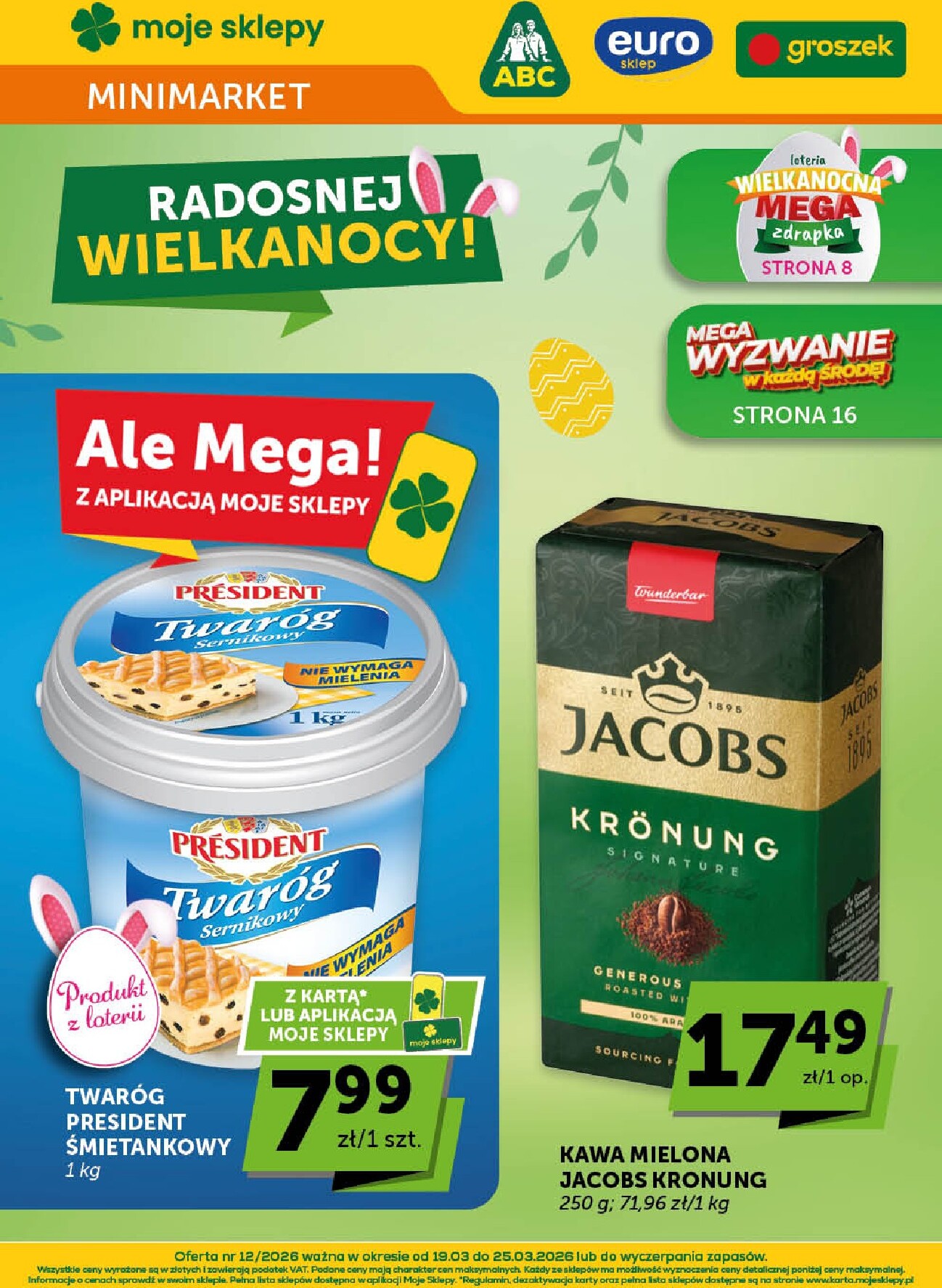 groszek - Gazetka Groszek - Minimarket - ważna od 19.03.2026 do 25.03.2026