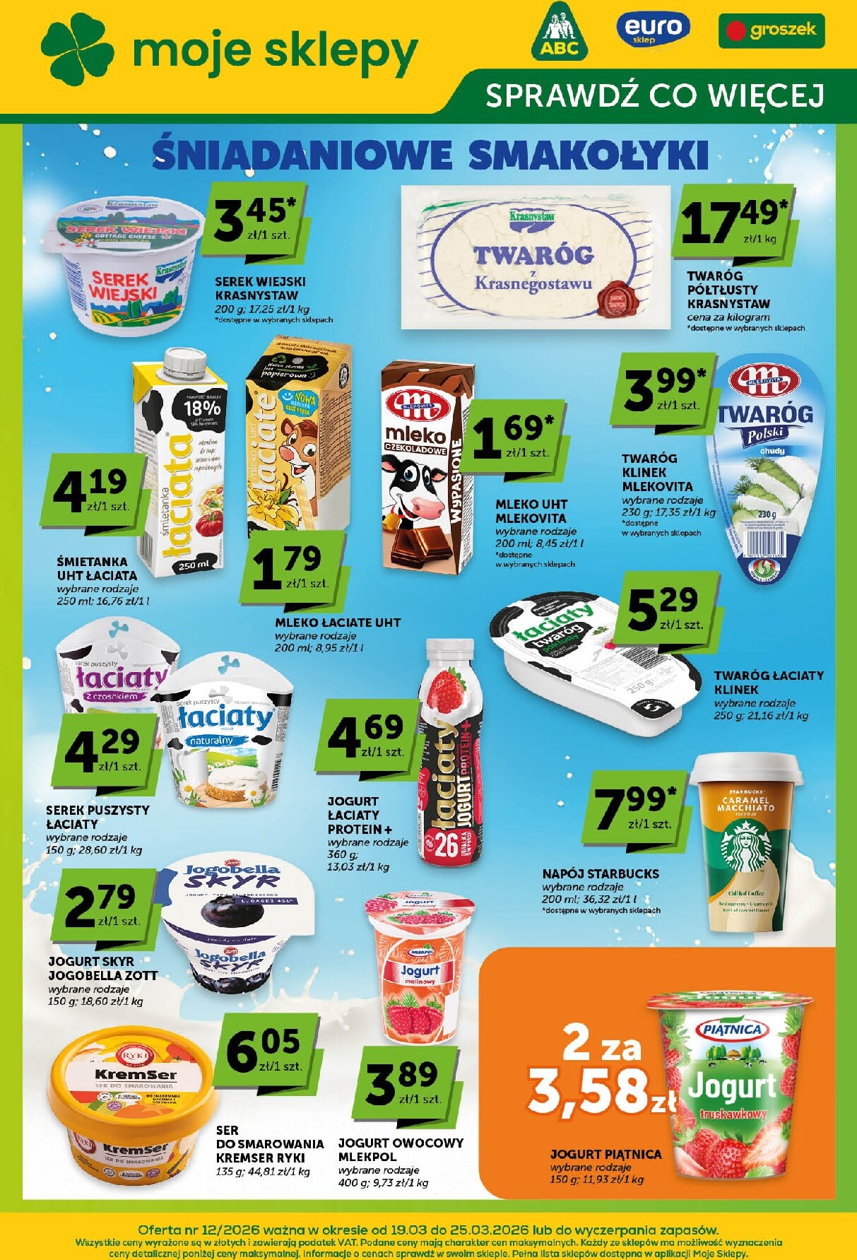 groszek - Gazetka Groszek - Sprawdź, co więcej - ważna od 19.03.2026 do 25.03.2026