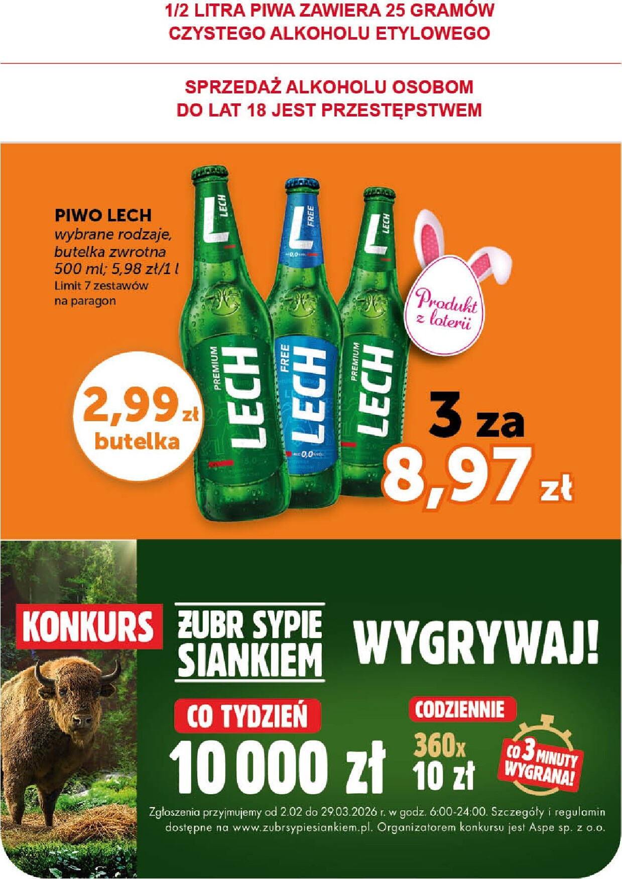 groszek - Gazetka Groszek - Supermarket - ważna od 26.03.2026 do 01.04.2026 - page: 3