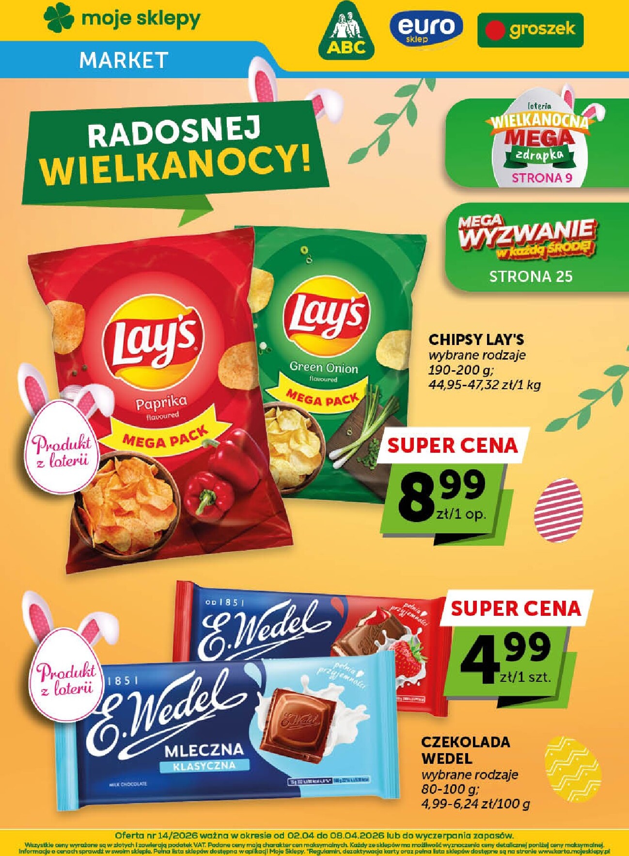 groszek - Gazetka Groszek - Market - ważna od 02.04.2026 do 08.04.2026