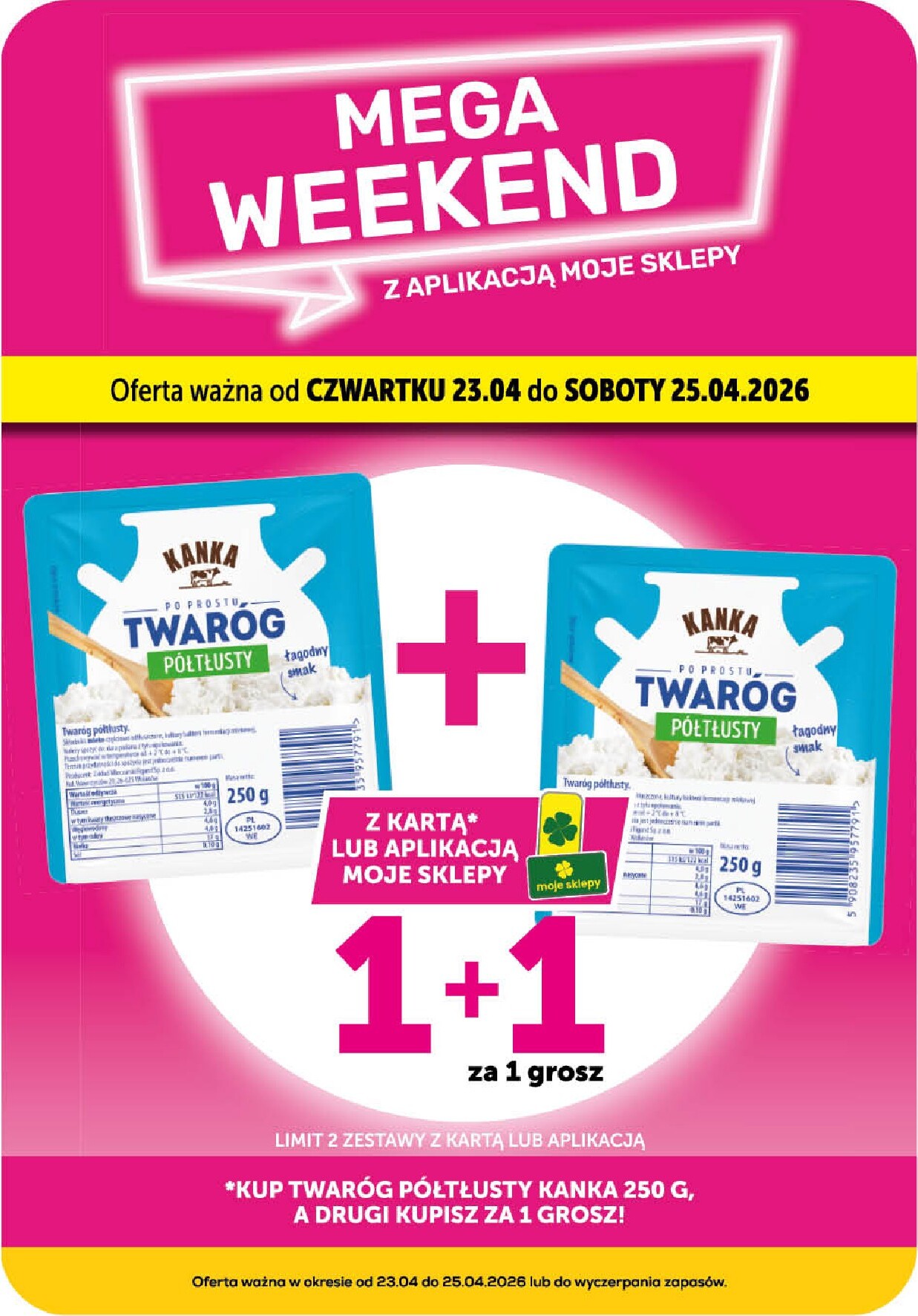 groszek - Nowa gazetka Groszek - Minimarket ważna od 23.04.2026 do 29.04.2026 - page: 4