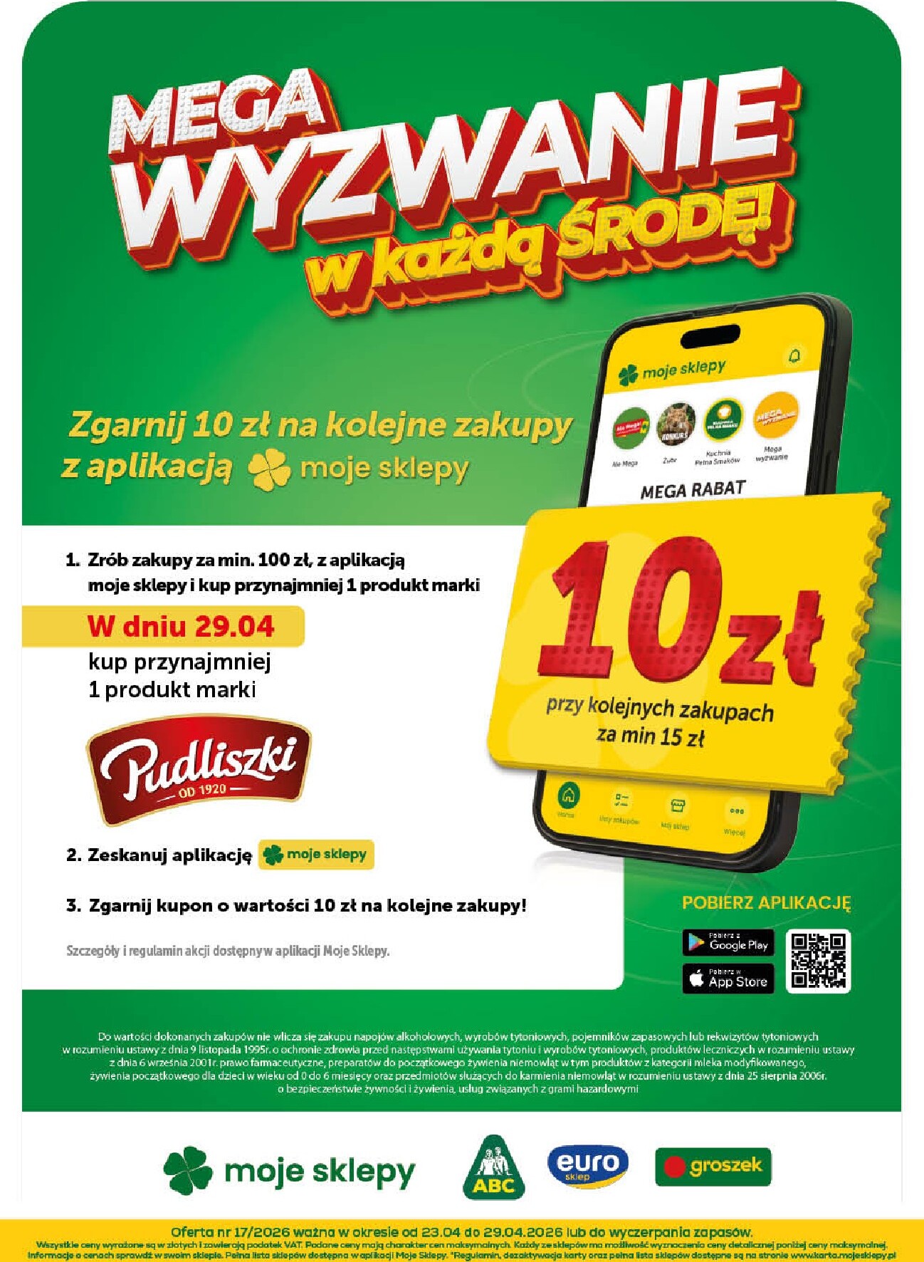 groszek - Nowa gazetka Groszek - Minimarket ważna od 23.04.2026 do 29.04.2026 - page: 18