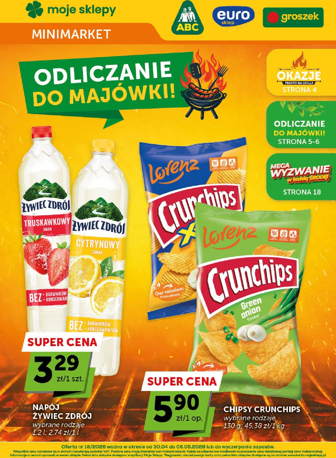 groszek - Aktualna gazetka Groszek - Minimarket ważna od 30.04.2026 do 06.05.2026 - page: 1