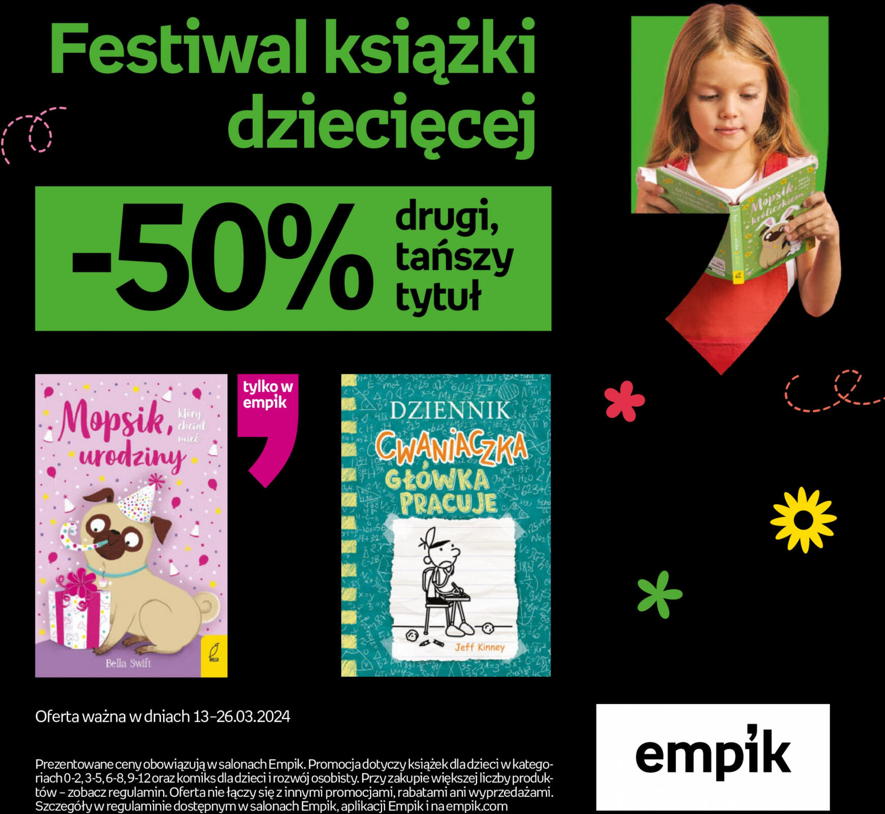 empik - Empik - Festiwal Ksiazki Dzieciecej obowiązuje od 13.03.2024 - page: 1
