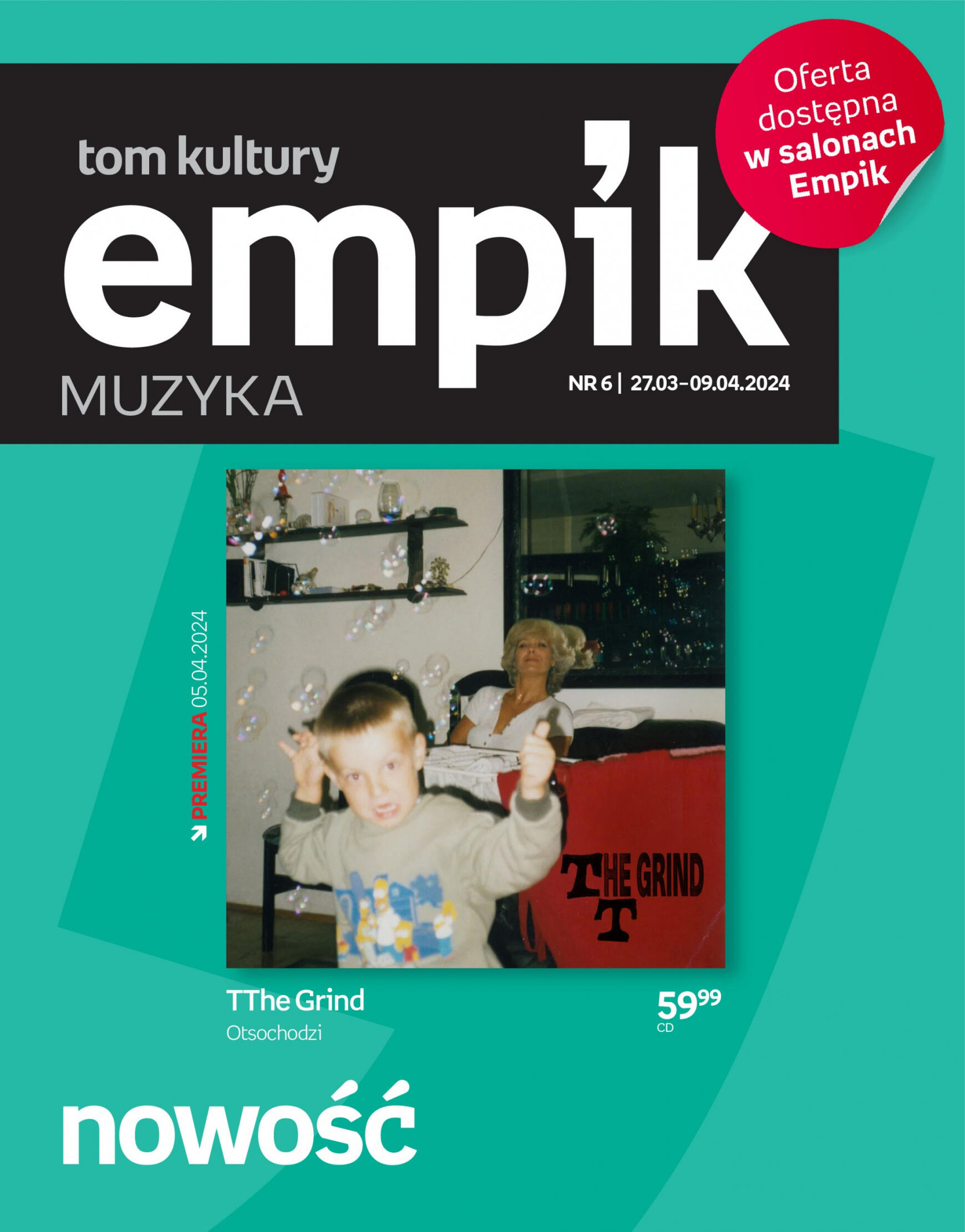 empik - Empik - Tom kultury muzyka obowiązuje od 27.03.2024