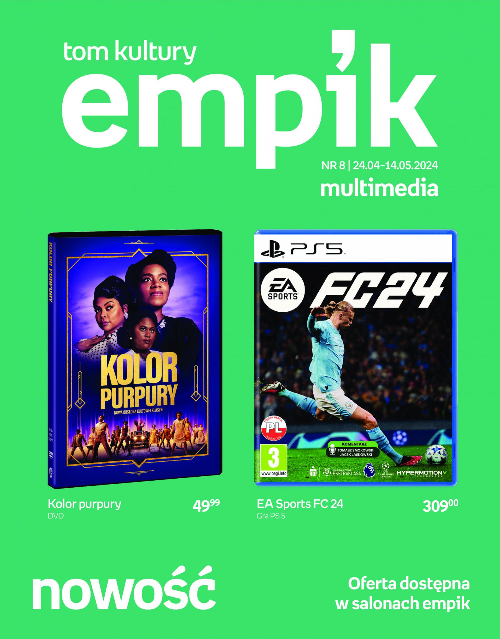 empik - Empik - Multimedia gazetka aktualna ważna od 24.04. - 14.05.