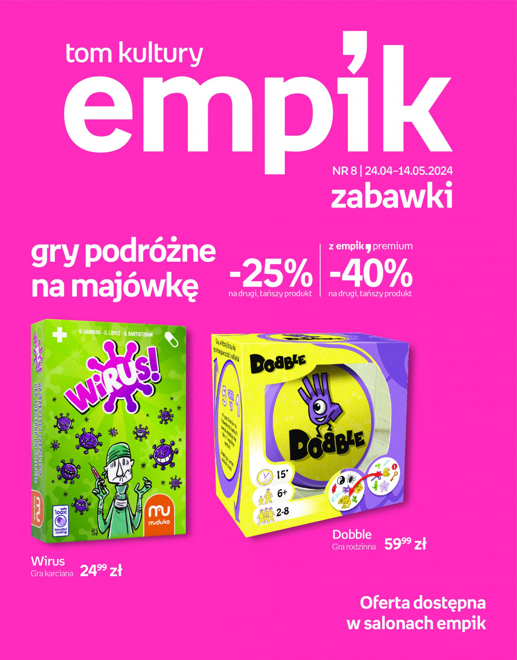 empik - Empik - Zabawki gazetka aktualna ważna od 24.04. - 14.05.