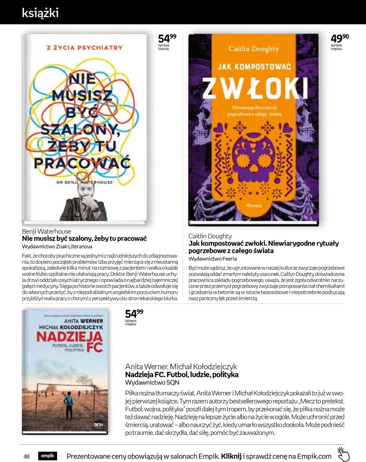 empik - Empik promocje - Tom kultury Książki 23.10.2024 - 12.11.2024 - page: 48