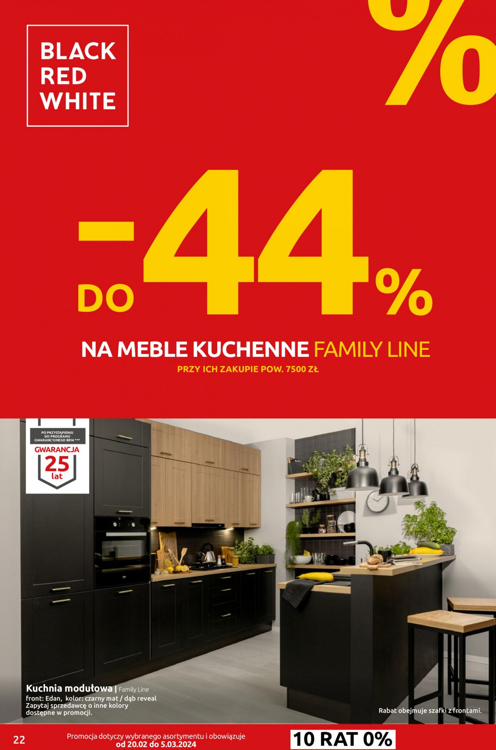 black-red-white - Black Red White - Megatanie meblowanie do -44% na setki produktów obowiązuje od 14.02.2024 - page: 22