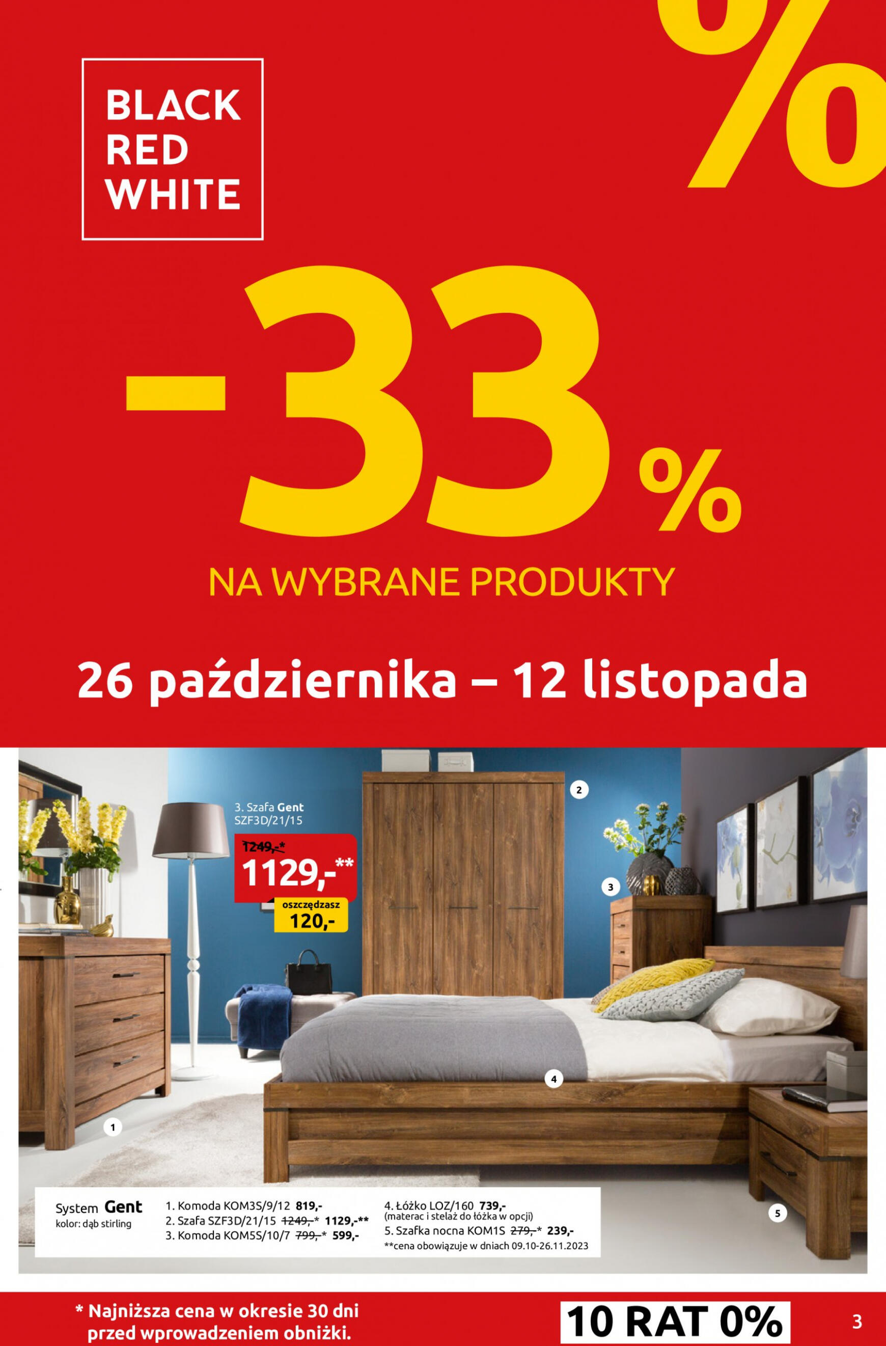 black-red-white - Black Red White -44% na wybrane produkty, Do -33% na wybrane produkty obowiązuje od 26.10.2023 - page: 3