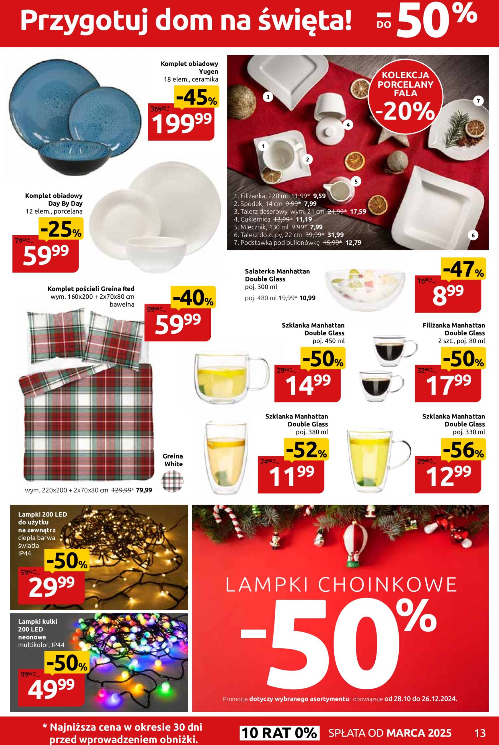 black-red-white - Black Red White - Przygotuj dom na święta! Do -50% na setki produktów gazetka ważna od 02.12. - 26.12. - page: 13