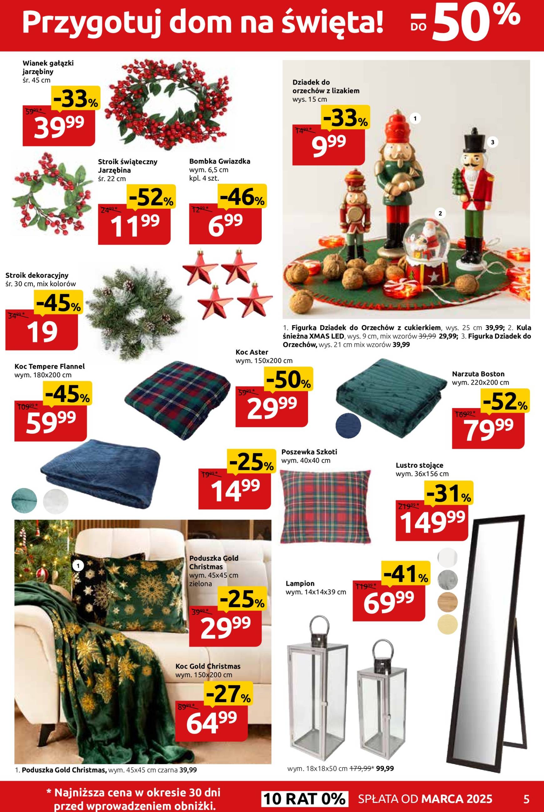 black-red-white - Black Red White - Przygotuj dom na święta! Do -50% na setki produktów gazetka ważna od 02.12. - 26.12. - page: 5