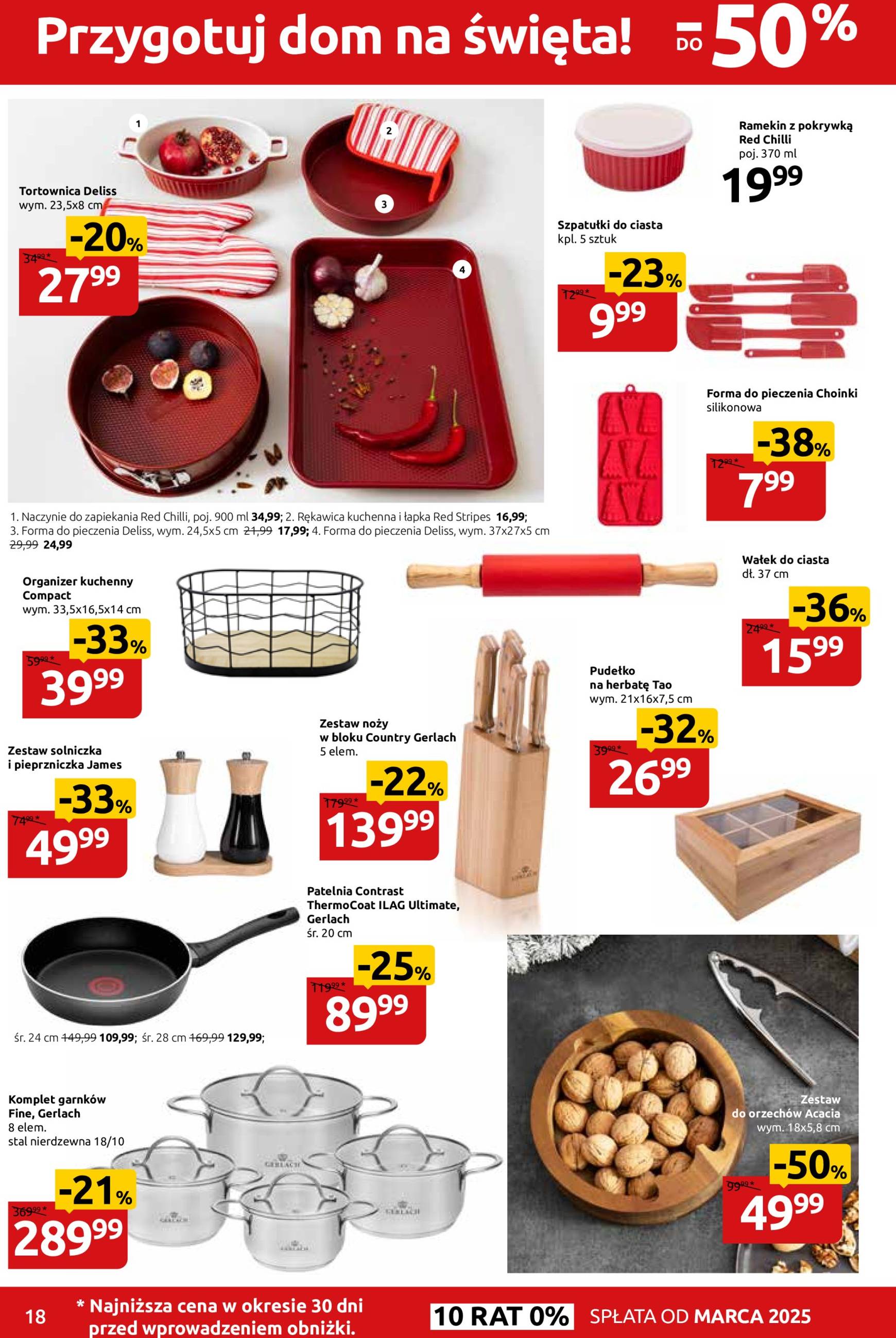 black-red-white - Black Red White - Przygotuj dom na święta! Do -50% na setki produktów gazetka ważna od 02.12. - 26.12. - page: 18