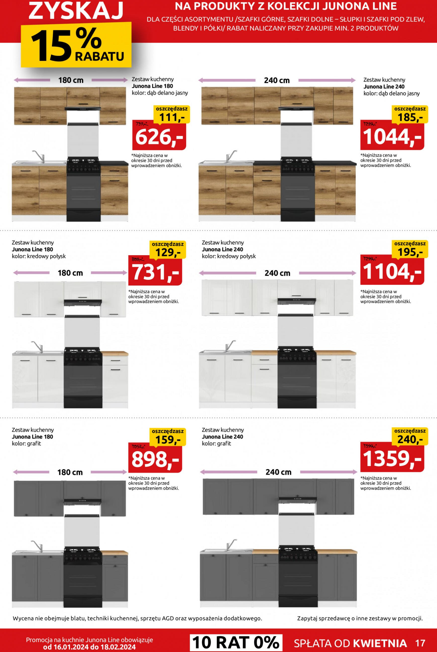 black-red-white - Black Red White - Tak się oszczędza! Do -44% na tysiące mebli i dodatków. obowiązuje od 15.01.2024 - page: 17