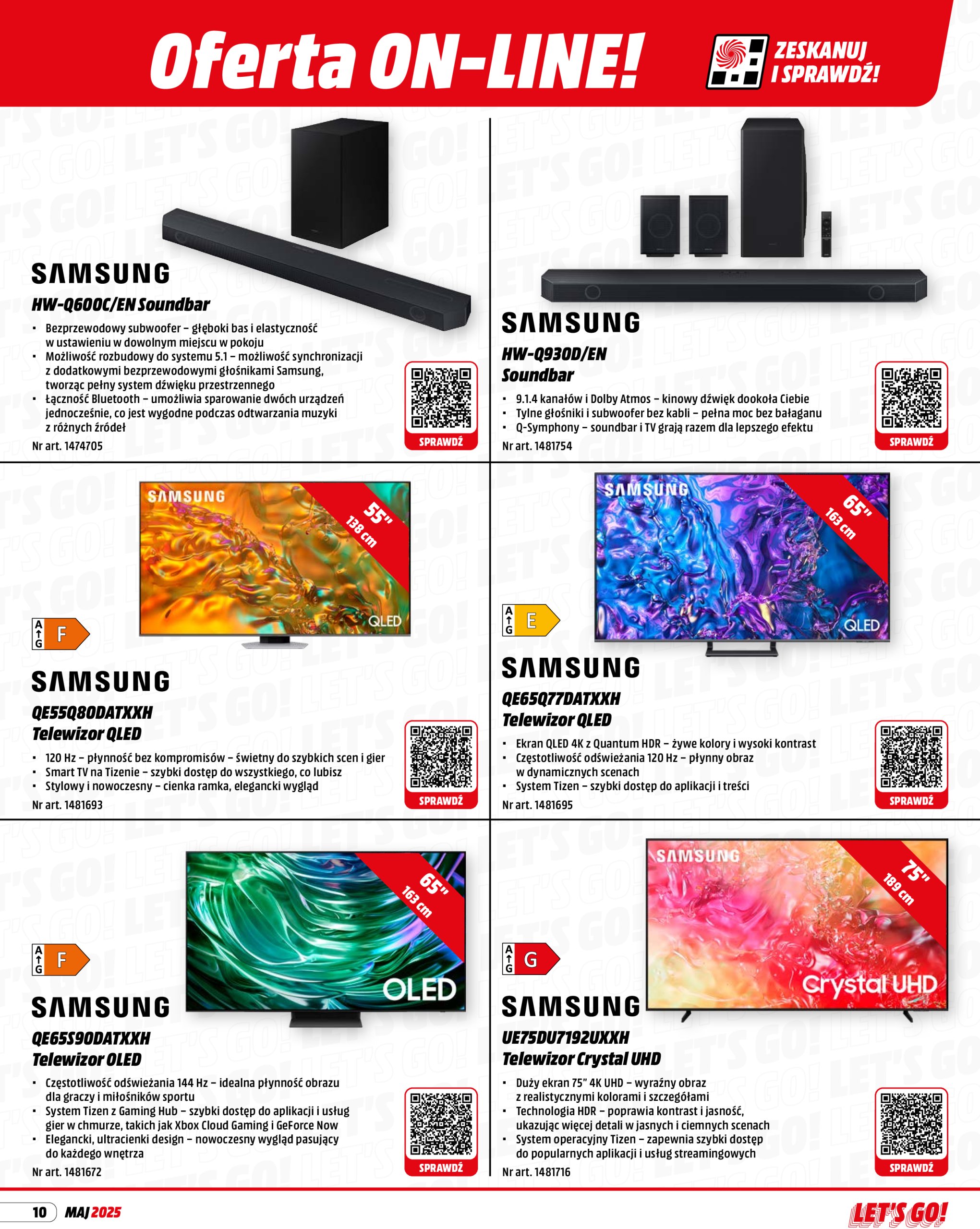 media-markt - Media Markt gazetka ważna od 01.05. - 31.05. - page: 10