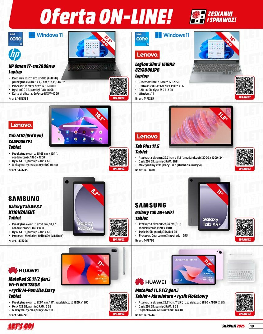media-markt - Gazetka Media Markt - ważna od 01.08. do 31.08. - page: 19