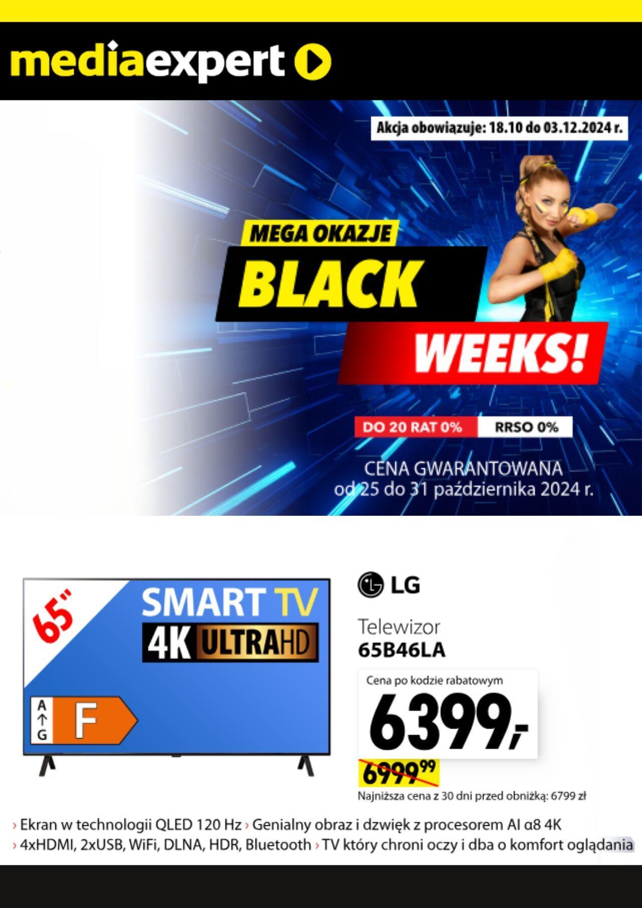 mediaexpert - Mediaexpert BLACK FRIDAY 25.10.2024 - 31.10.2024