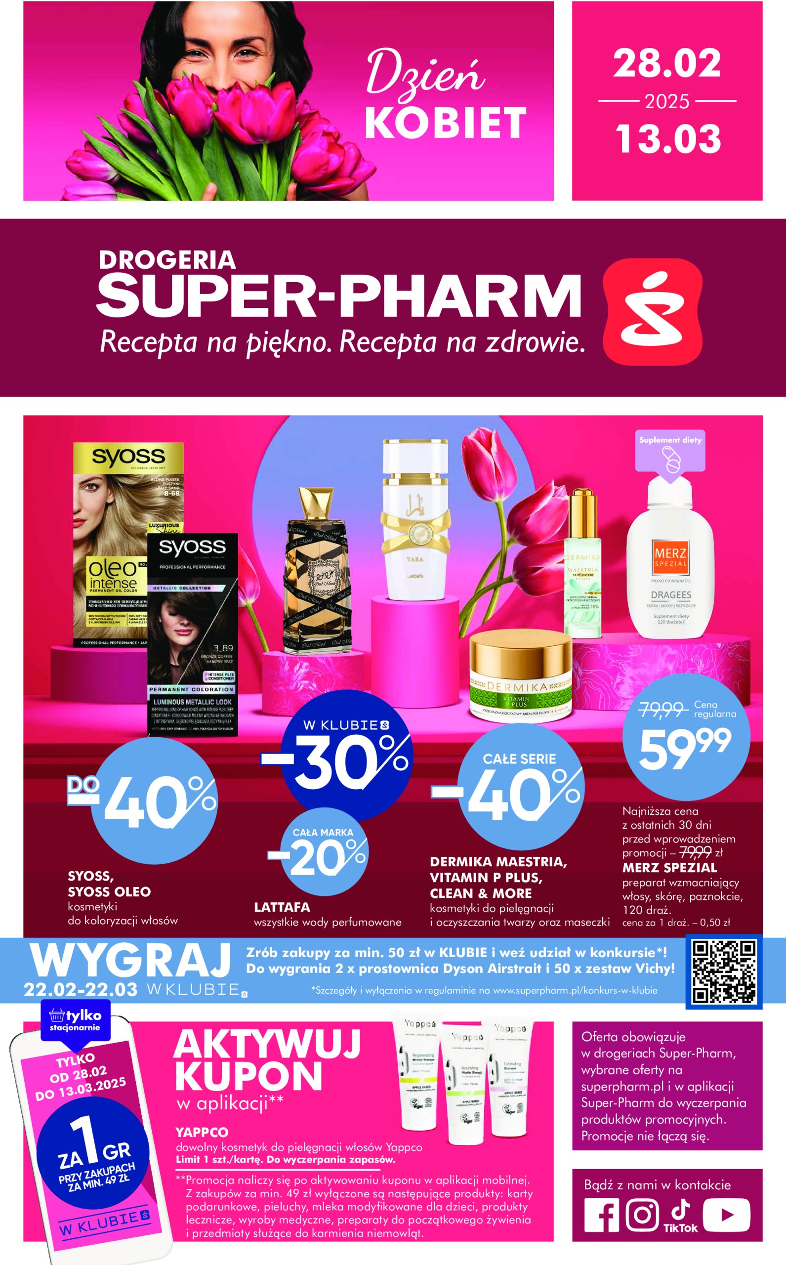 super-pharm - Super-Pharm gazetka ważna od 28.02. - 13.03.