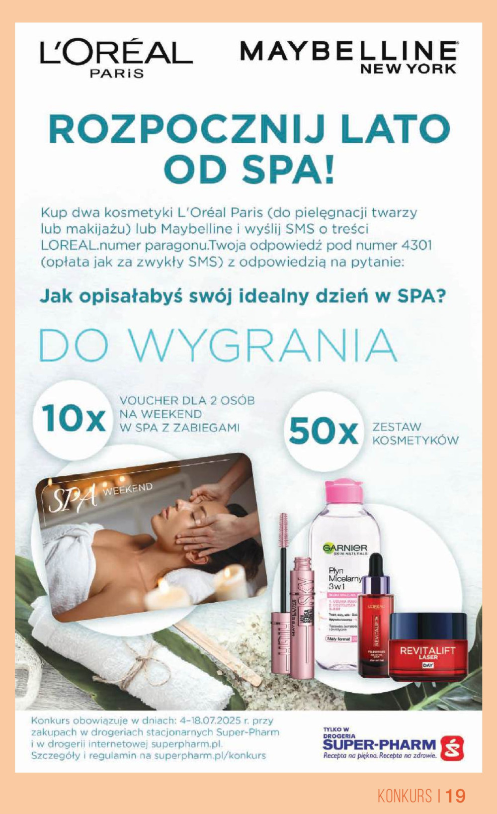 super-pharm - Gazetka Super-pharm - Summer Sale! ważna od 04.07. - 18.07. - page: 19