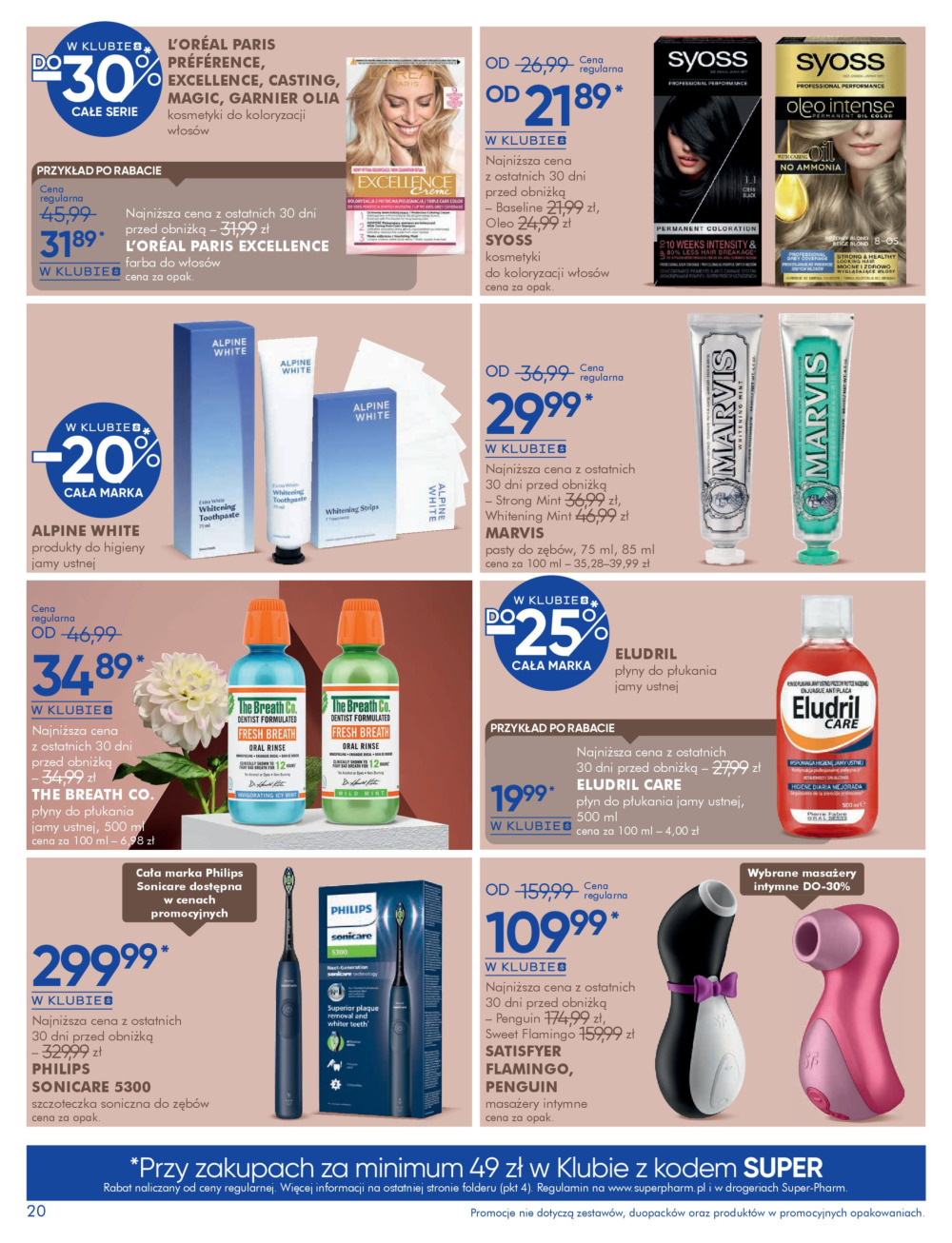super-pharm - Gazetka Super-Pharm - Folder kosmetyczny jesień - ważna od 18.09. do 12.10. - page: 20