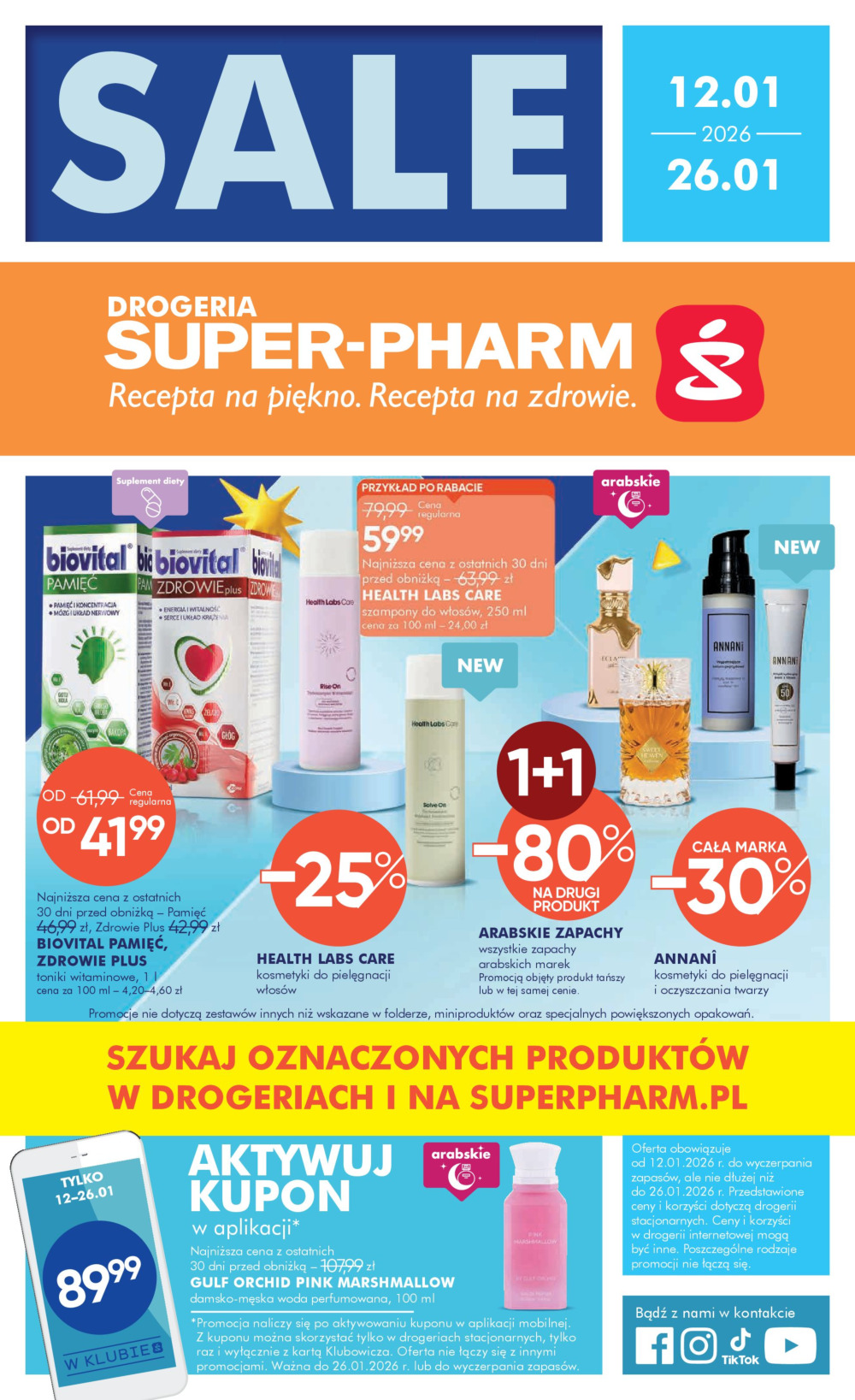 super-pharm - Gazetka Super-Pharm - ważna od 12.01. do 26.01. - page: 1