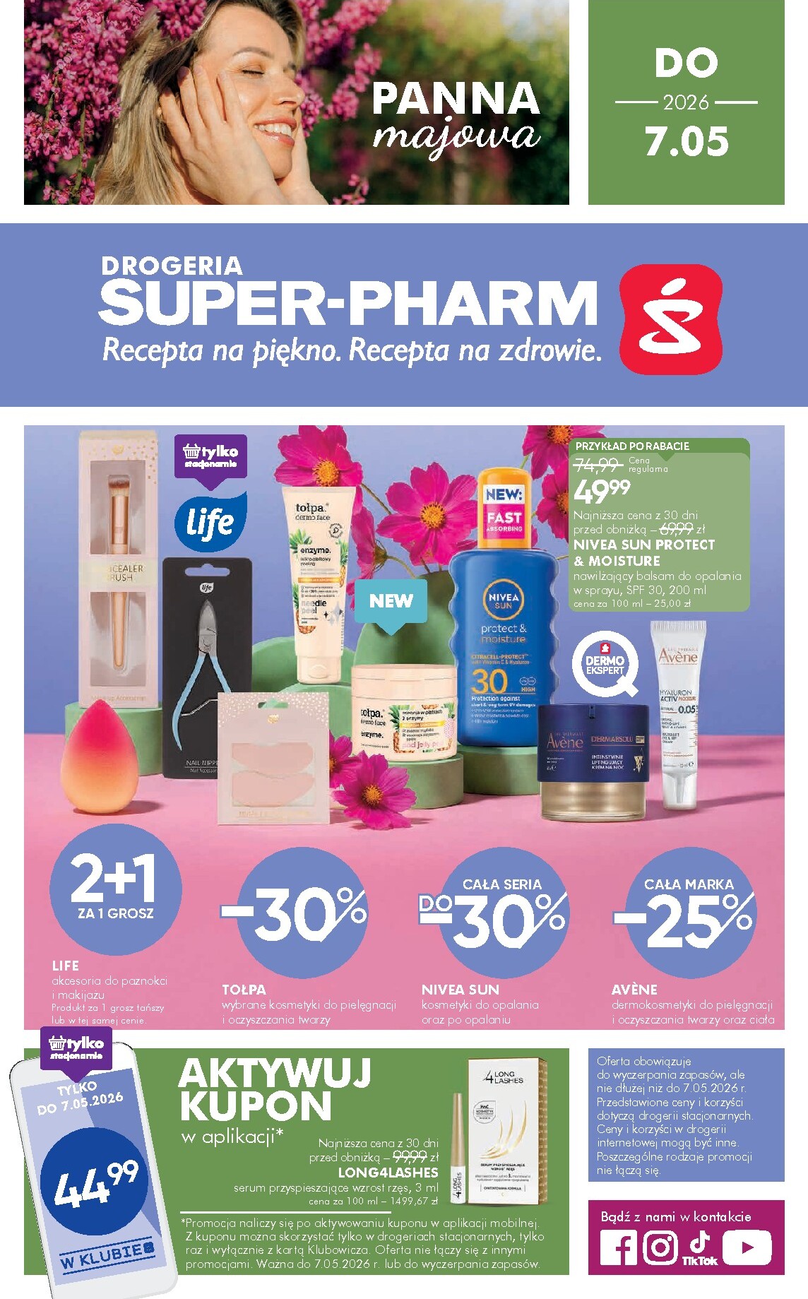 super-pharm - Aktualna gazetka Super-Pharm ważna od 22.04.2026 do 07.05.2026 - page: 1