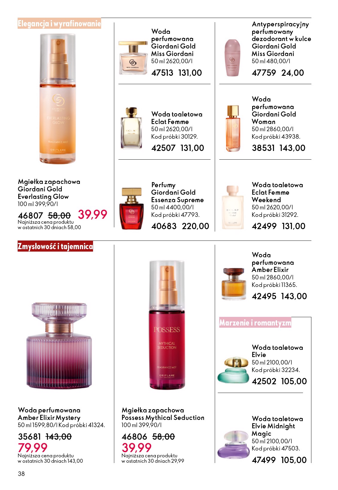 oriflame - Aktualna gazetka Oriflame ważna od 27.05.2026 do 16.06.2026 - page: 38