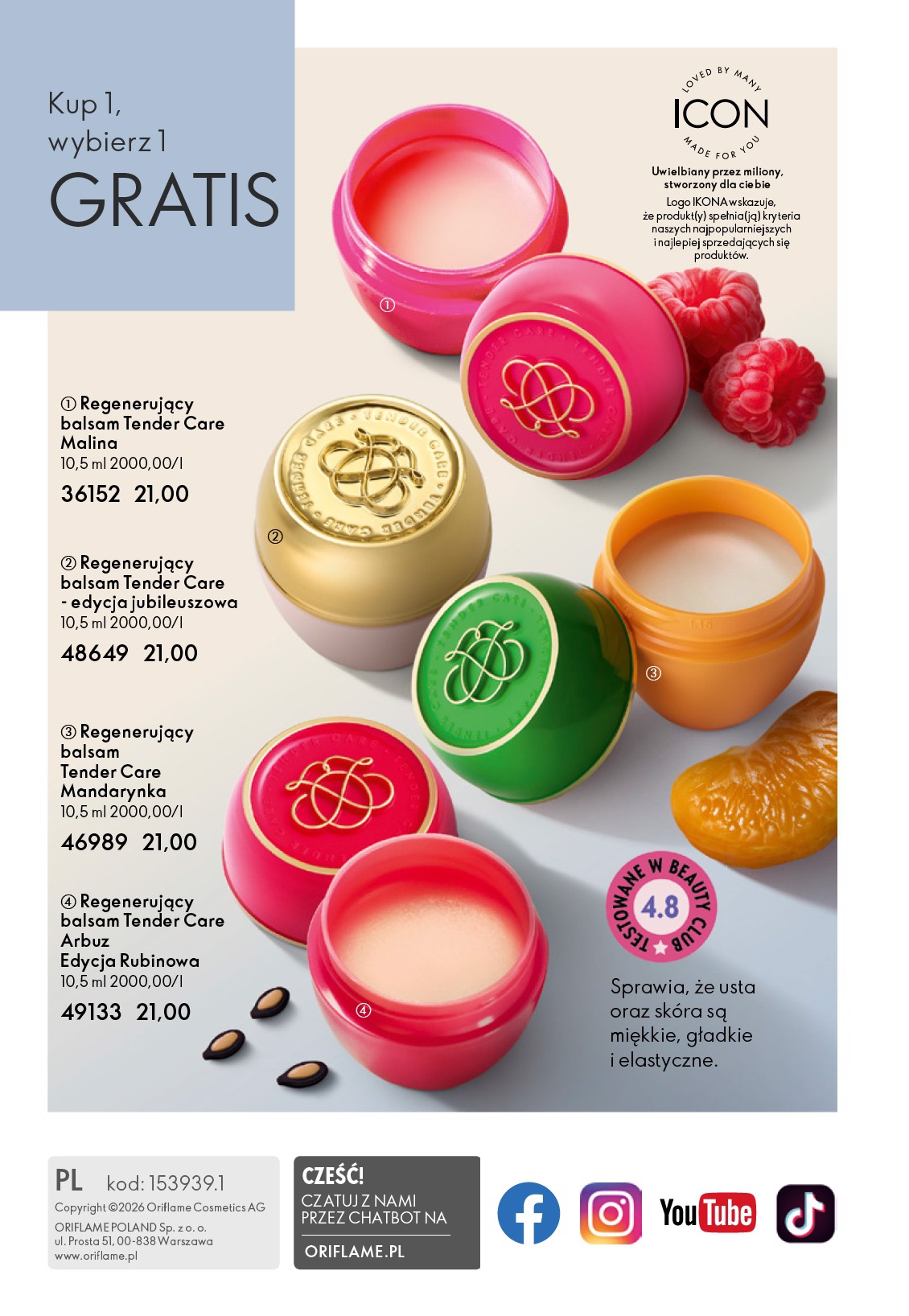 oriflame - Aktualna gazetka Oriflame ważna od 27.05.2026 do 16.06.2026 - page: 164