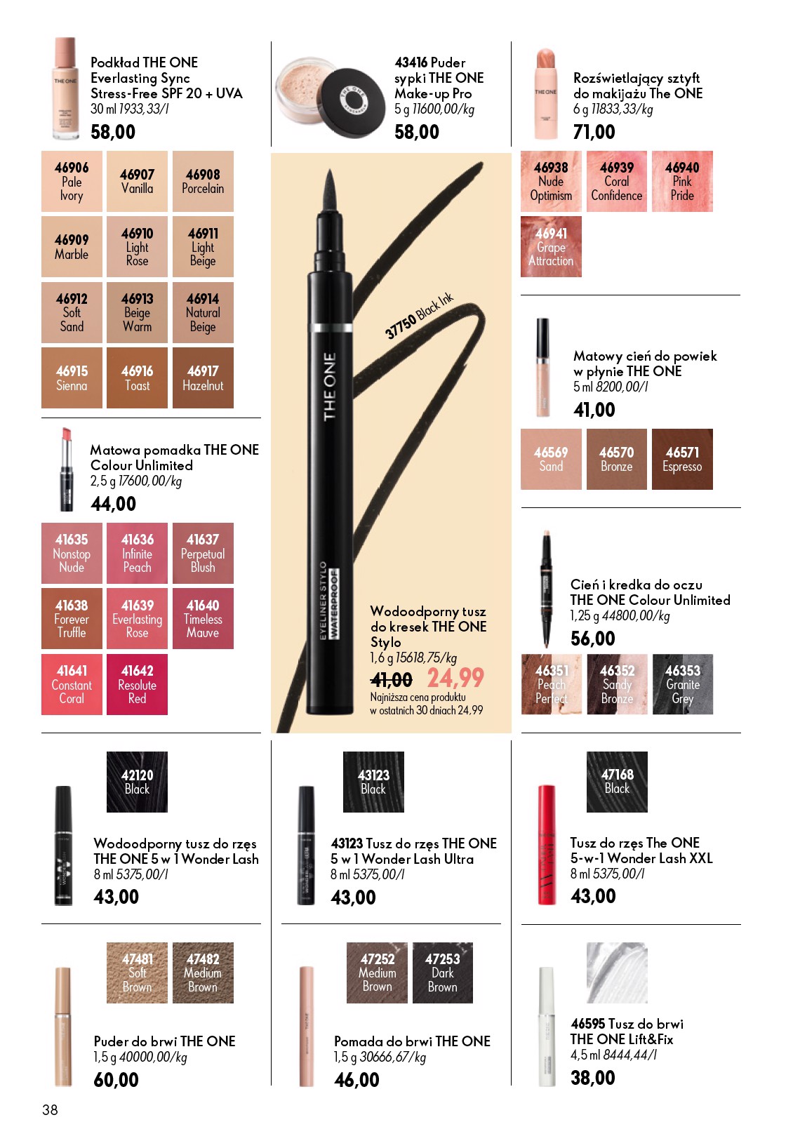 oriflame - Aktualna gazetka Oriflame ważna od 08.07.2026 do 28.07.2026 - page: 38