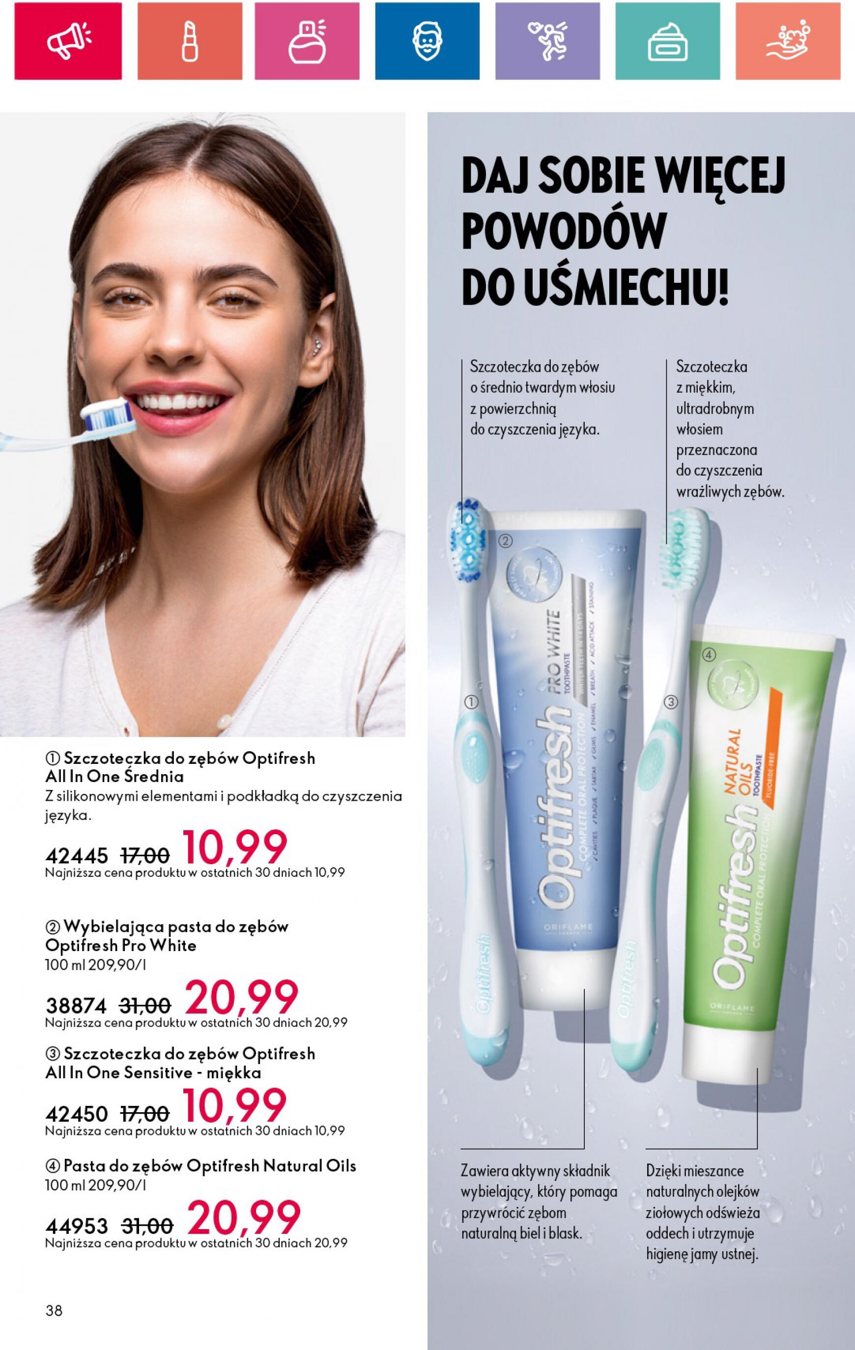 oriflame - Oriflame gazetka aktualna ważna od 27.05. - 17.06. - page: 38