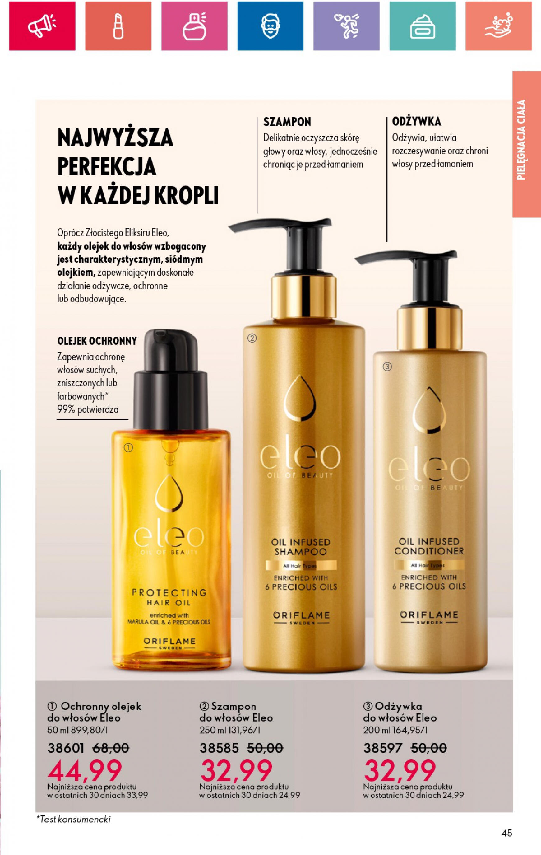 oriflame - Oriflame gazetka aktualna ważna od 27.05. - 17.06. - page: 45