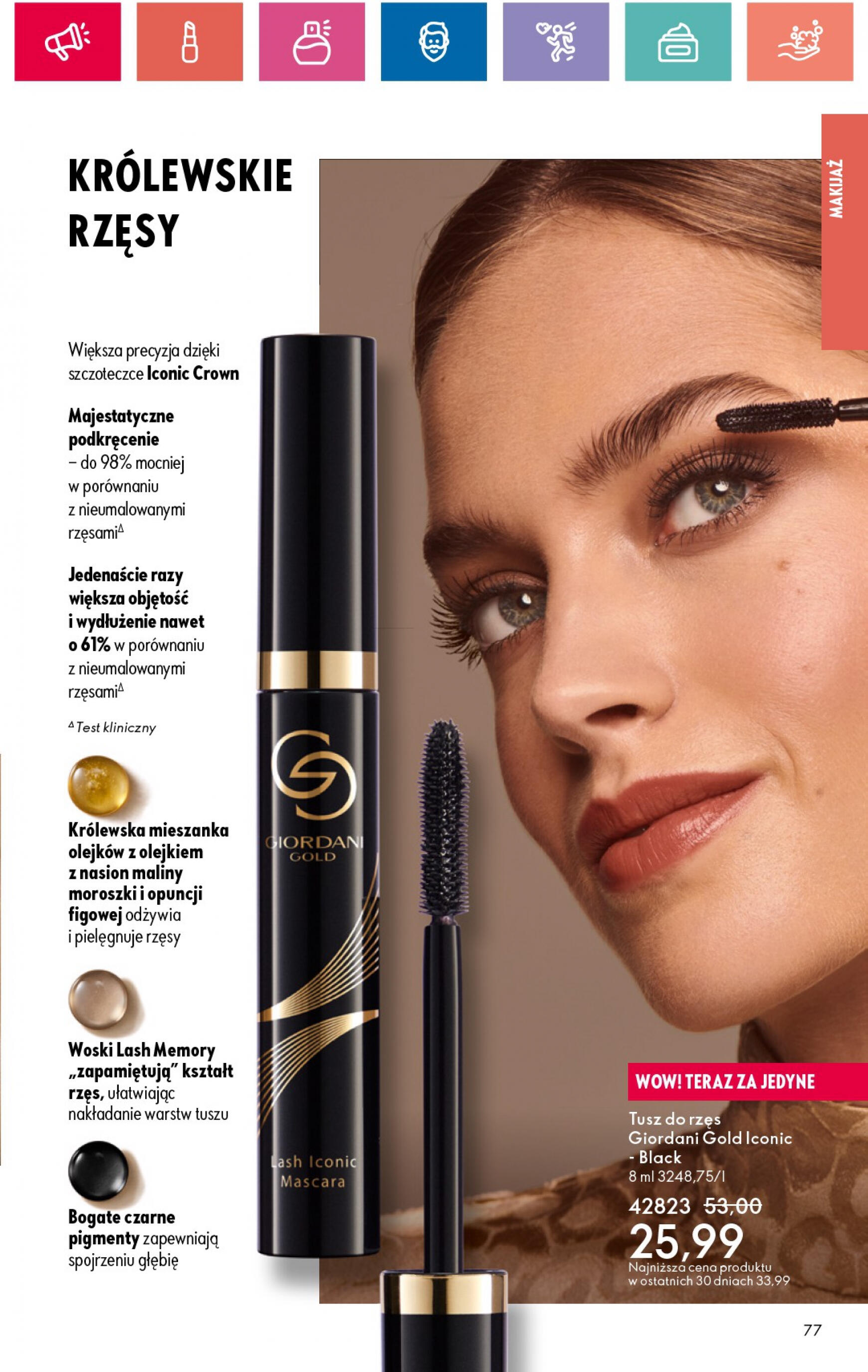 oriflame - Oriflame gazetka aktualna ważna od 27.05. - 17.06. - page: 77