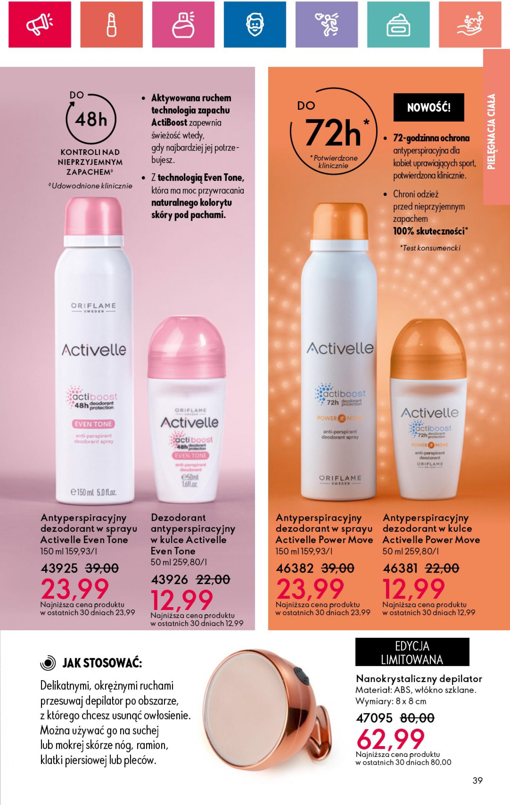 oriflame - Oriflame gazetka aktualna ważna od 27.05. - 17.06. - page: 39