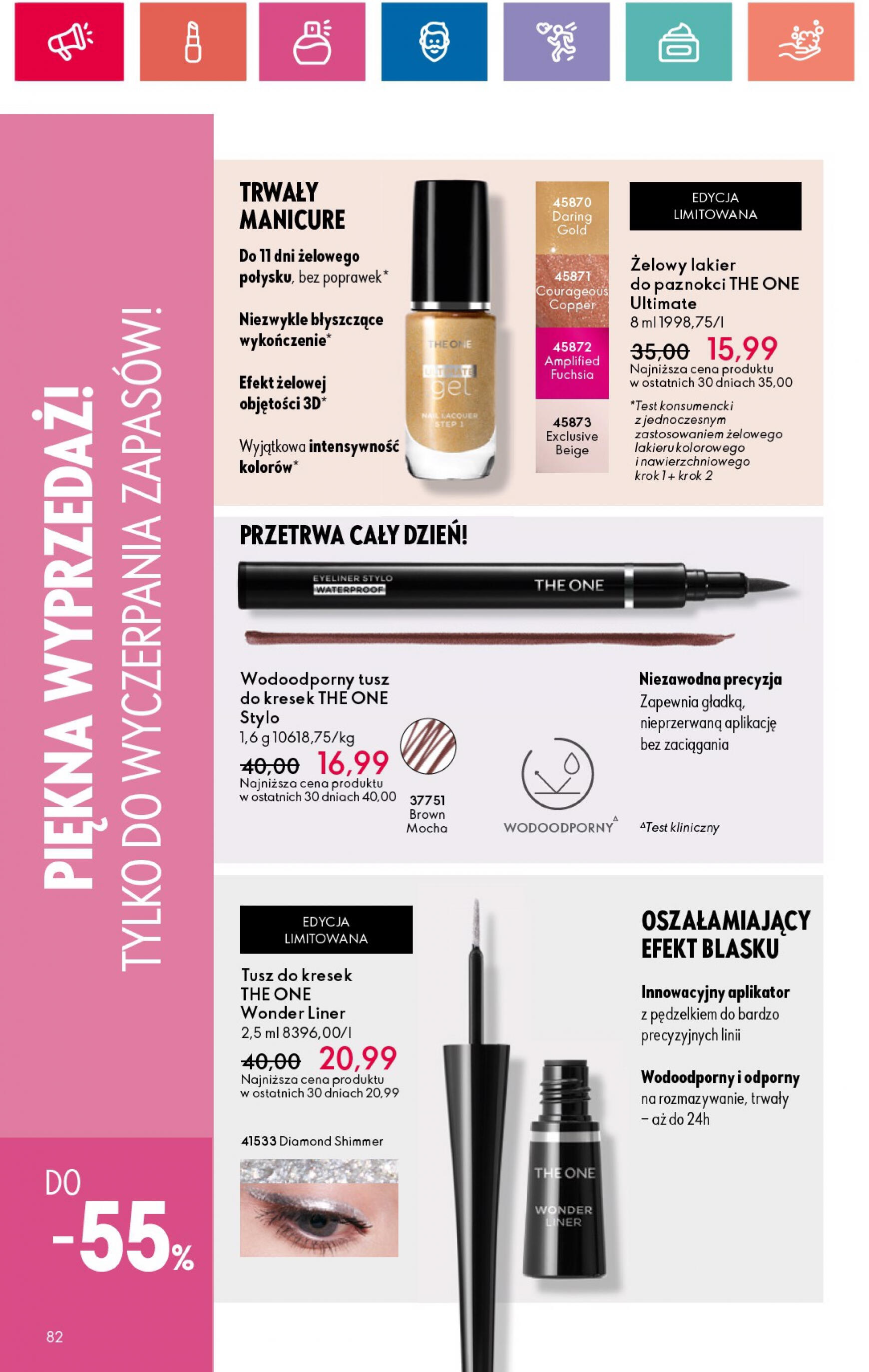 oriflame - Oriflame gazetka aktualna ważna od 27.05. - 17.06. - page: 82